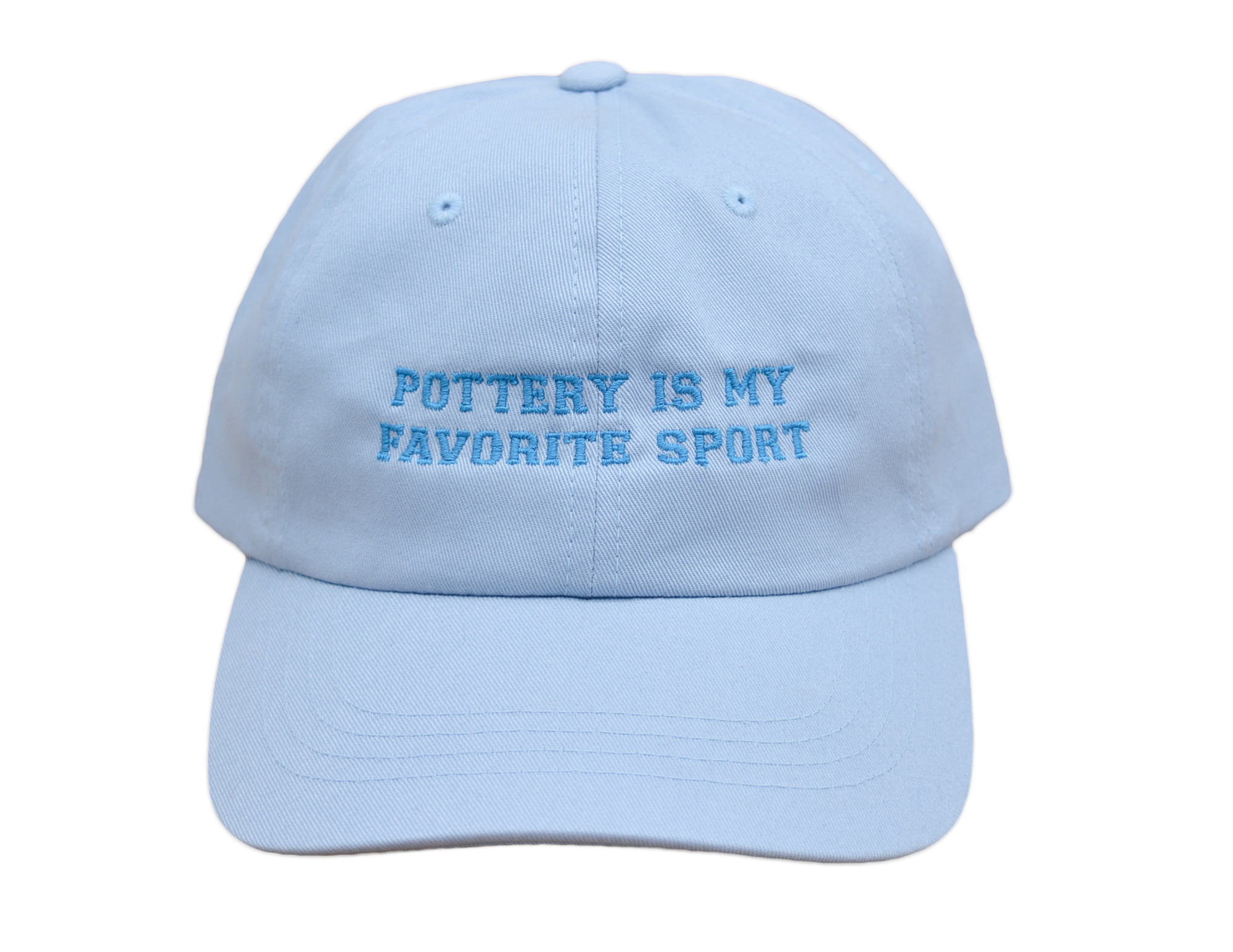 Pottery Is My Favorite Sport Hat - Blue