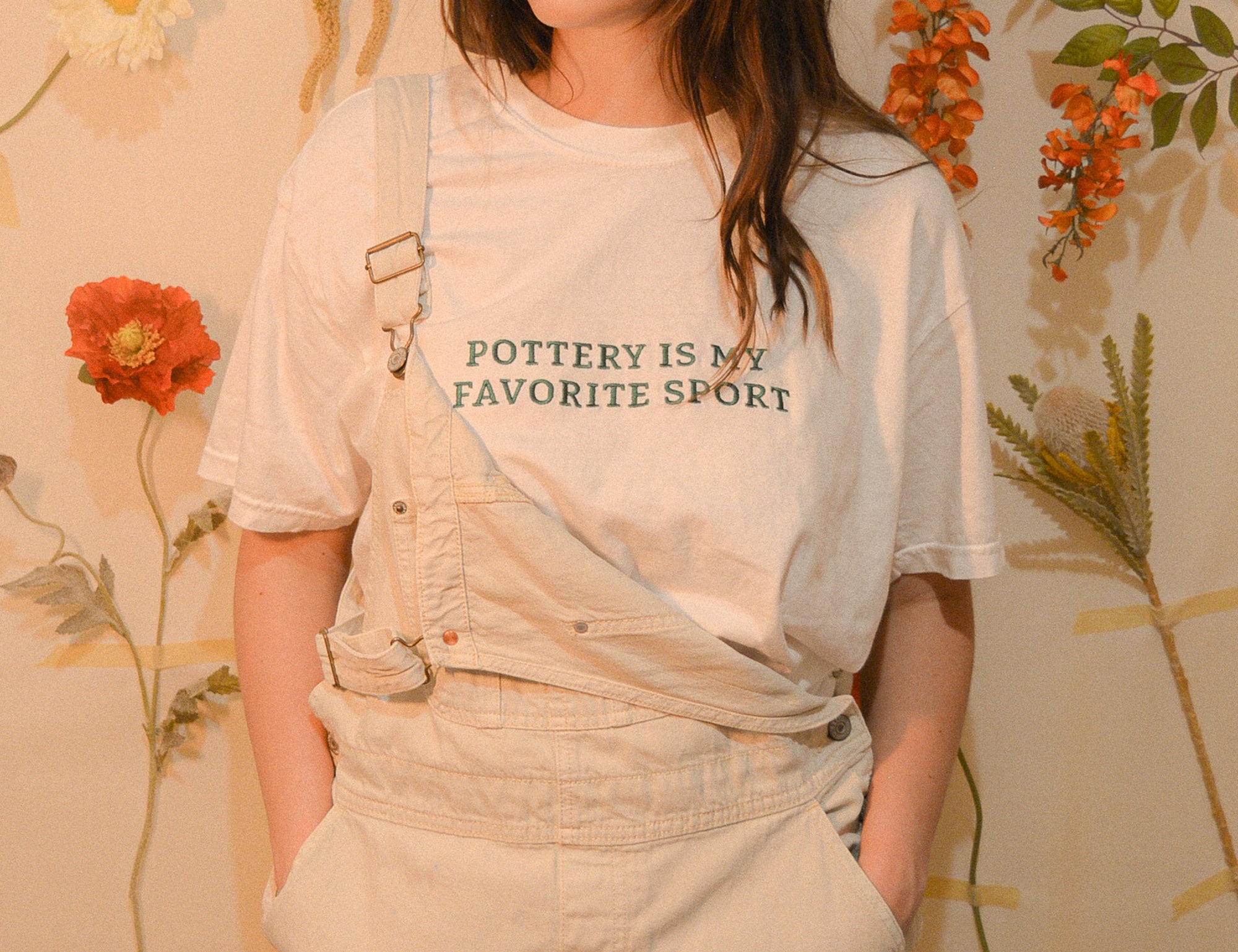 Pottery Is My Favorite Sport Shirt - White
