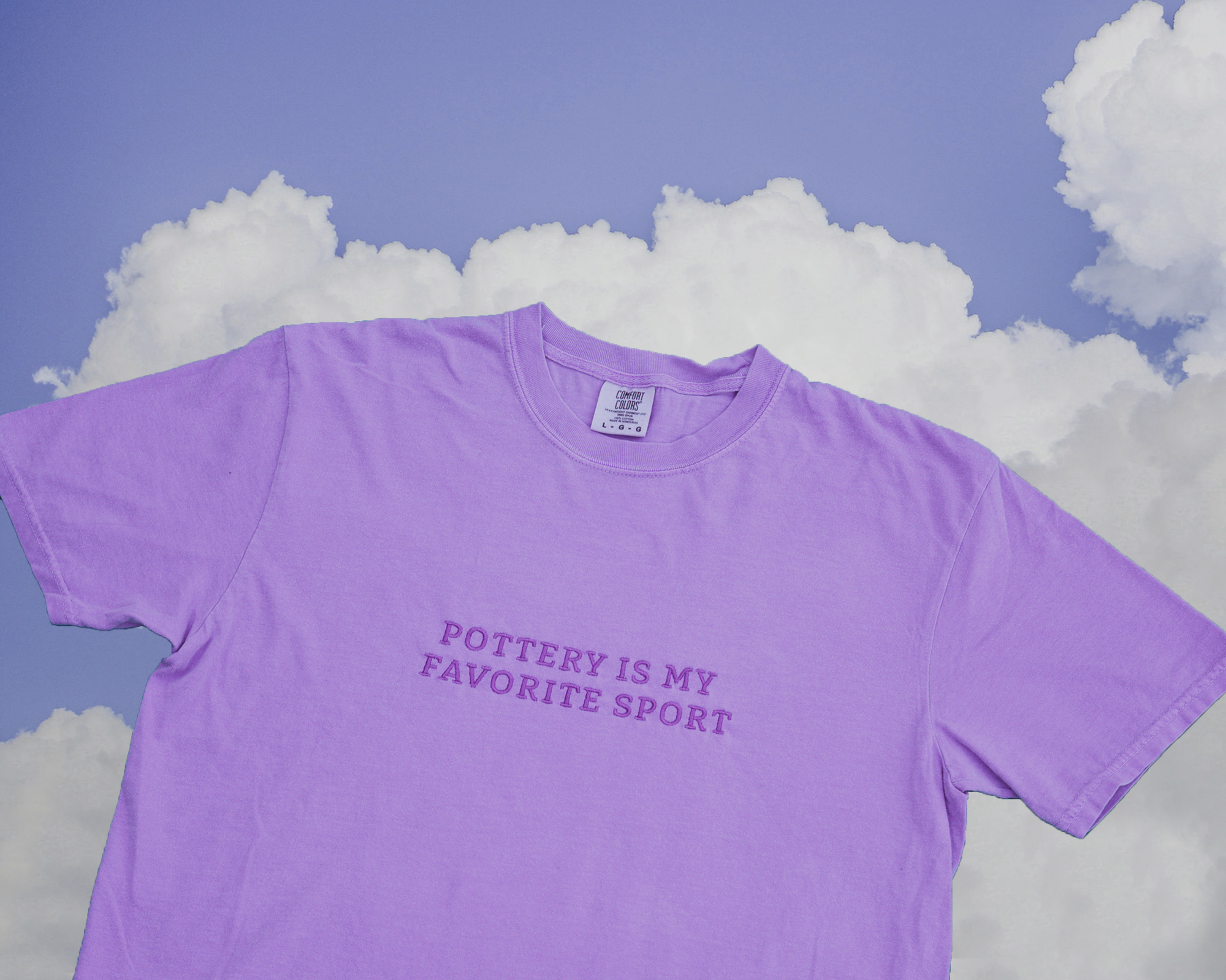 Pottery Is My Favorite Sport Shirt - Grape