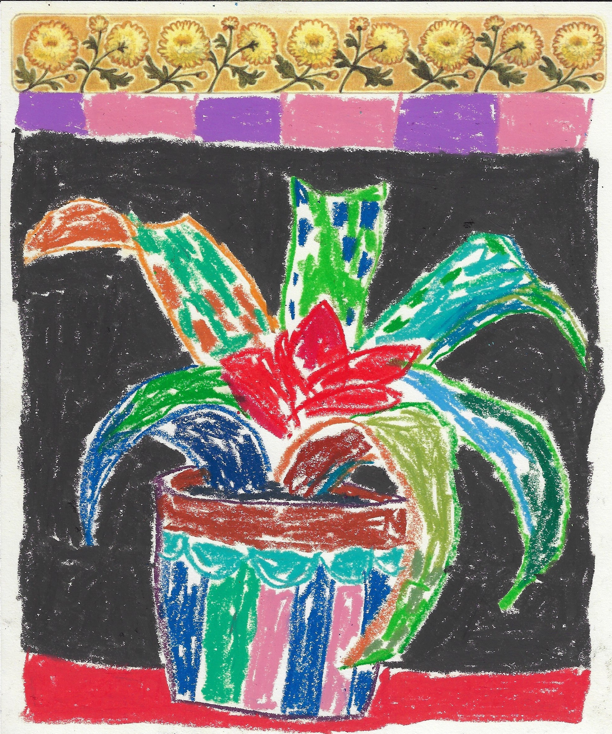 "The Bromeliad" - Noah Mackenzie Original Drawing 2025