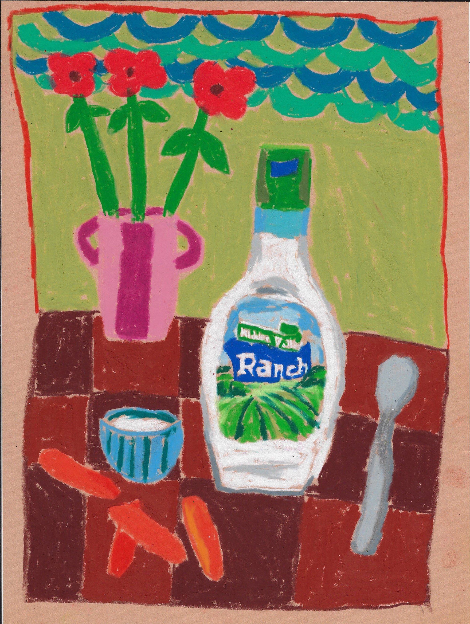 "Hidden Valley Ranch" - Noah Mackenzie Original Drawing 2025