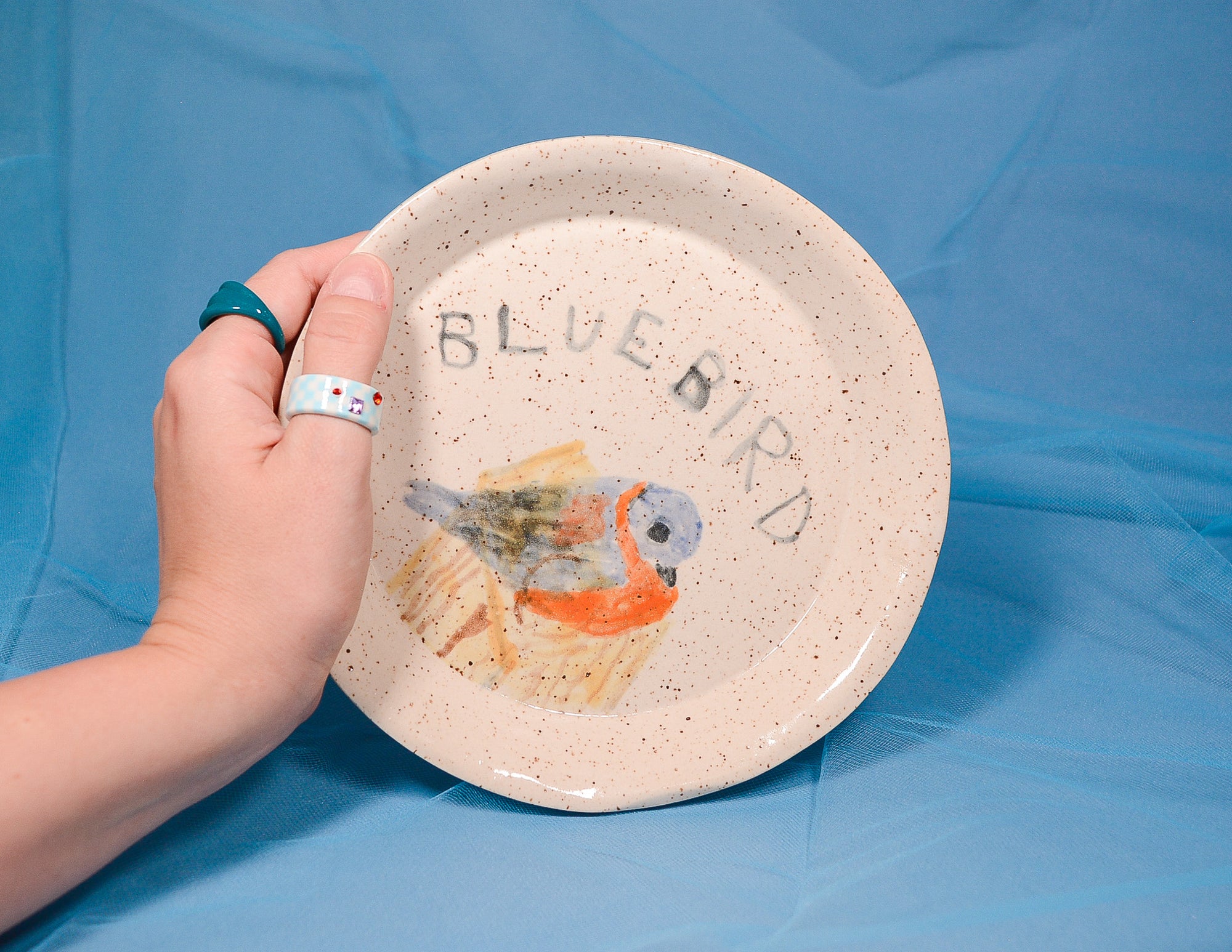 Bluebird Plate