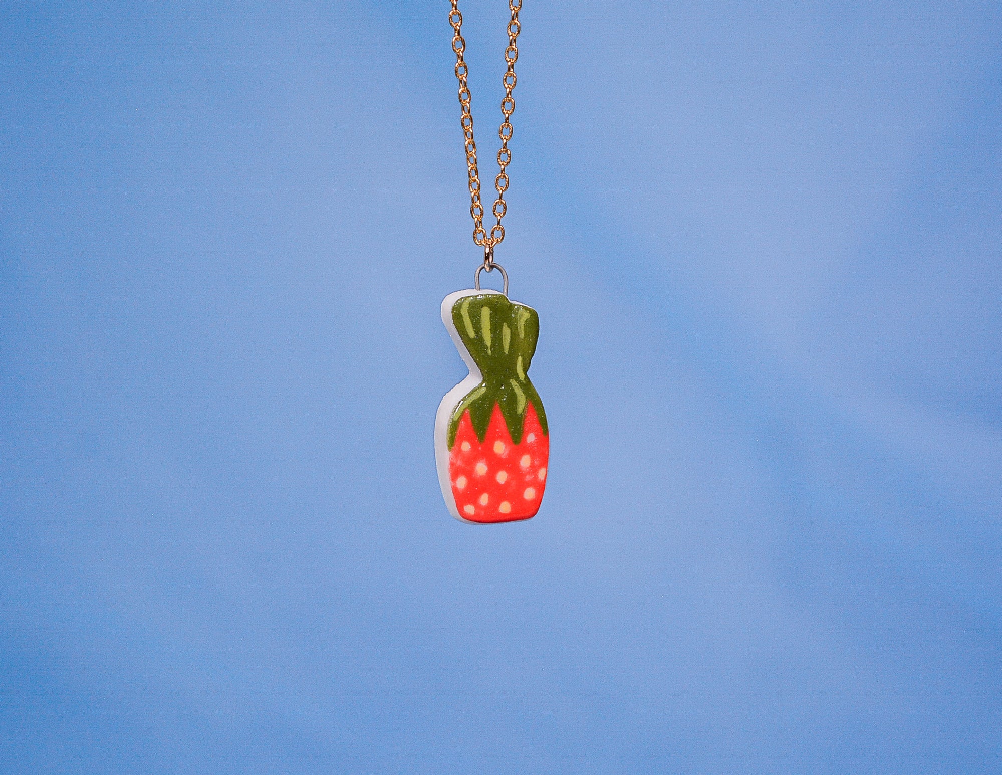 Strawberry Candy Necklace