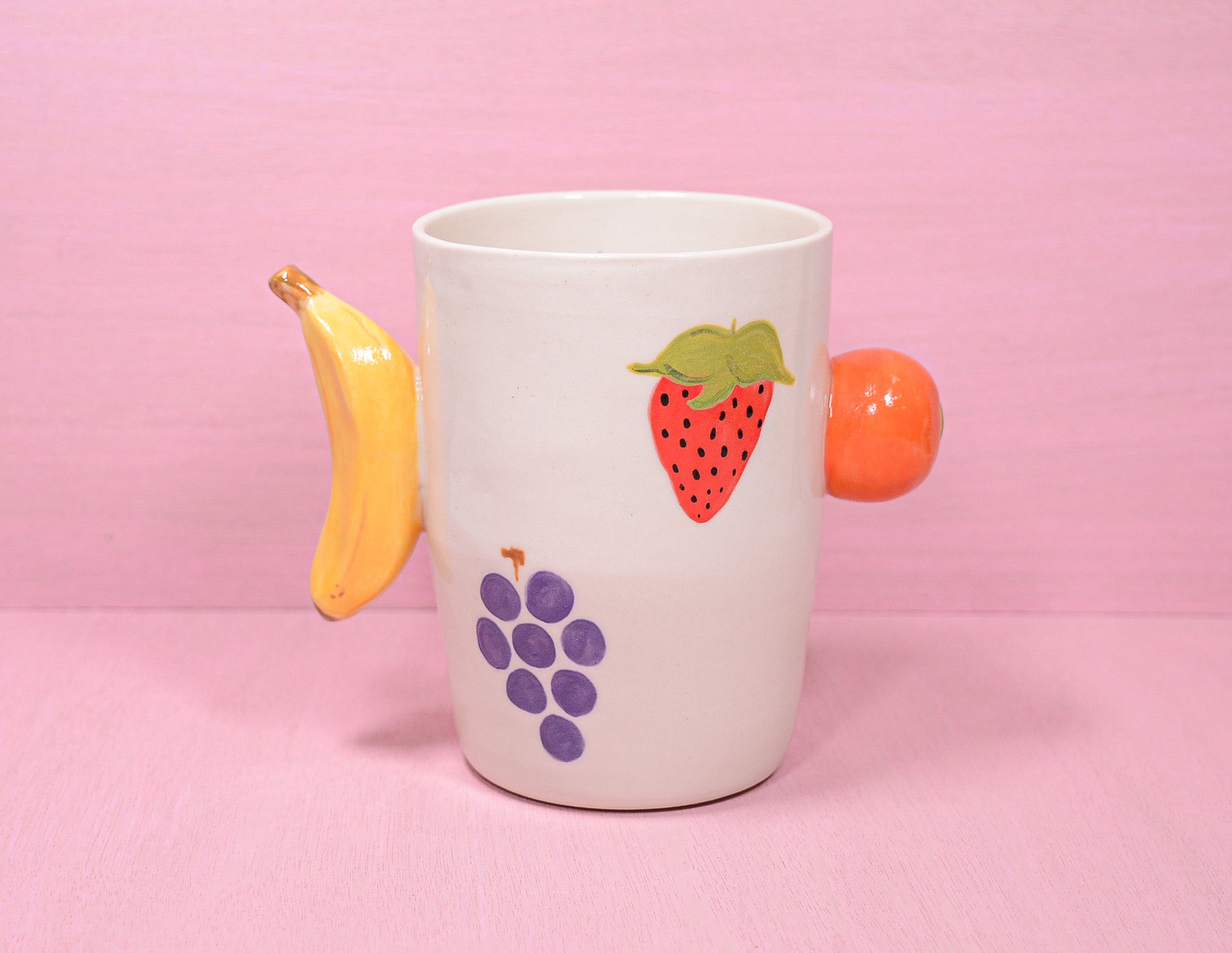 Fruit Handle Vase