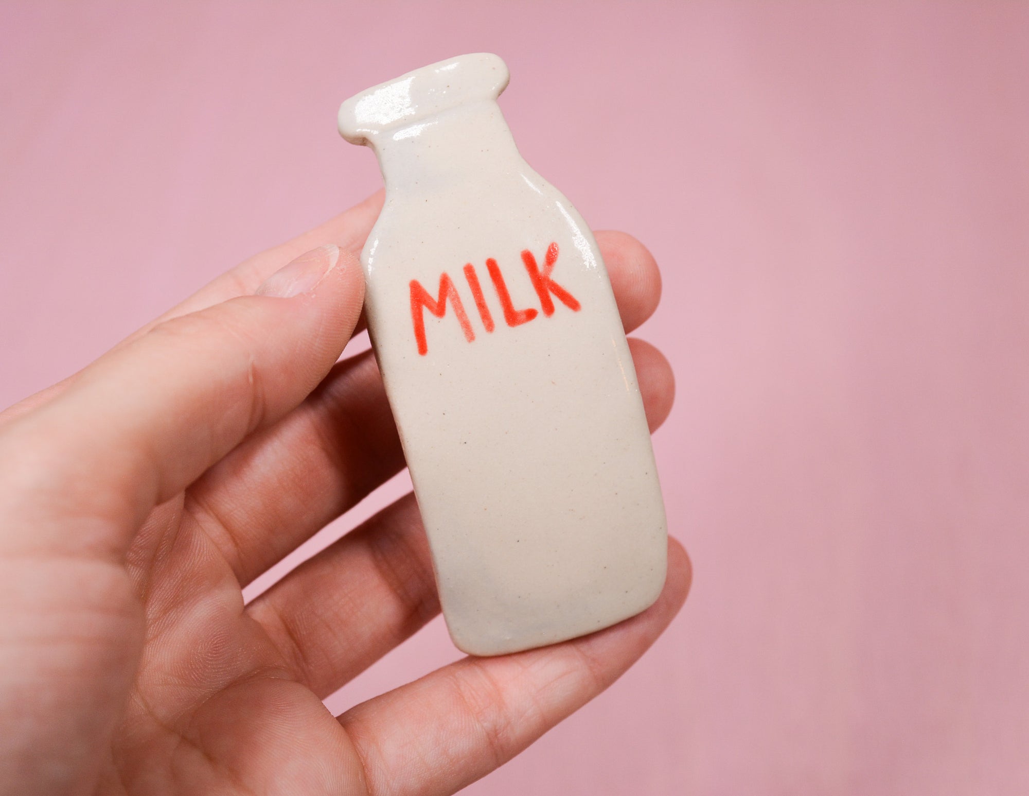Milk Bottle Barrette