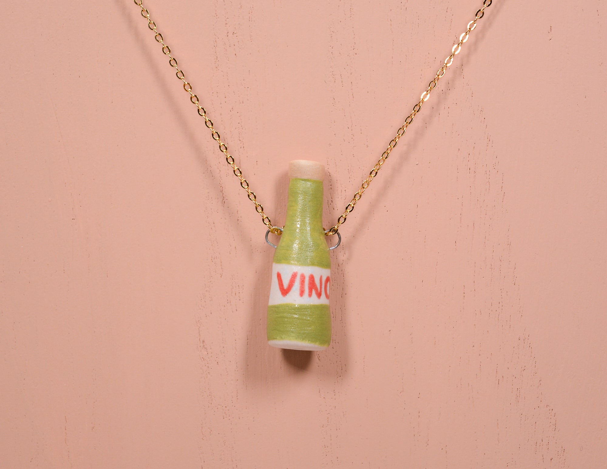 Vino Bottle Necklace