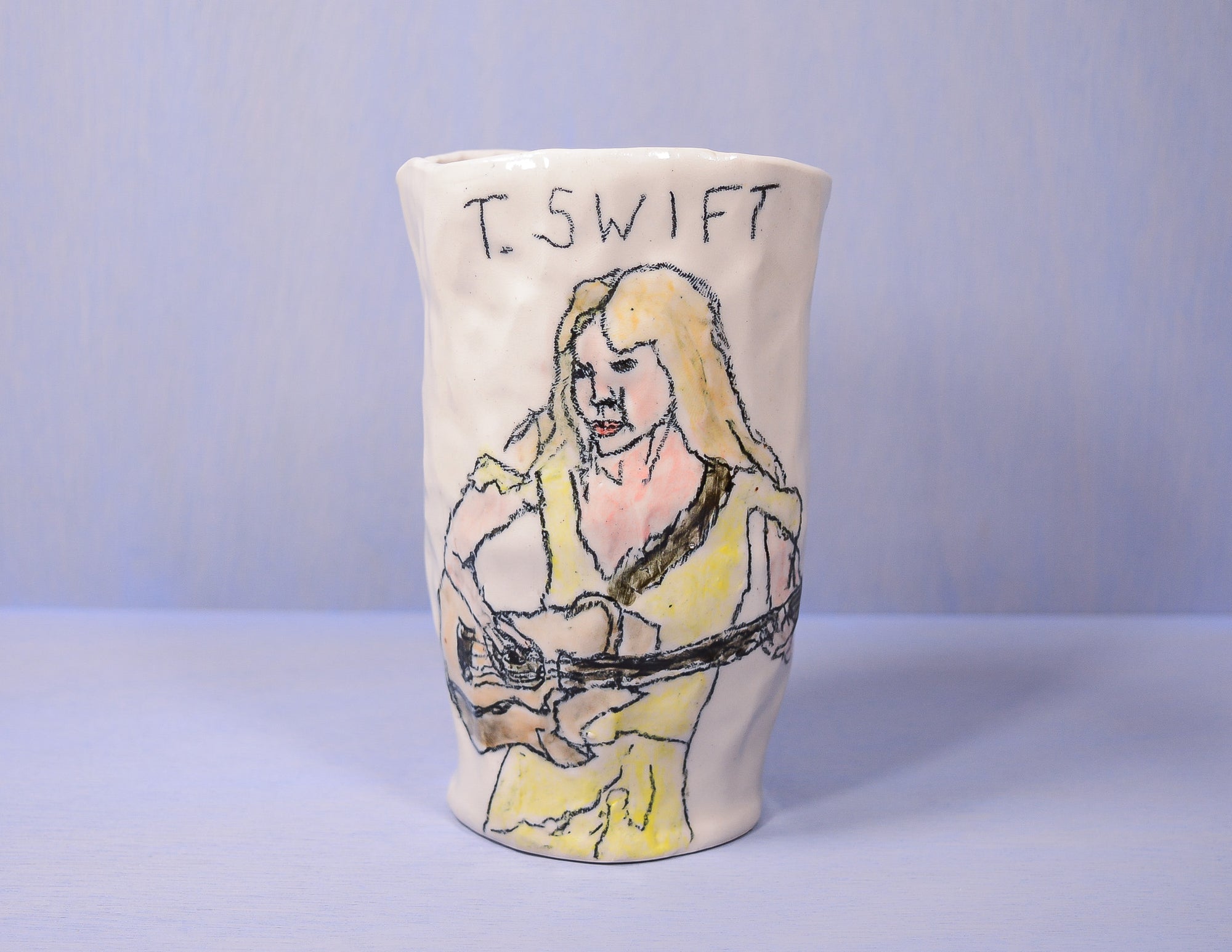 T. Swift Hand Built Vase