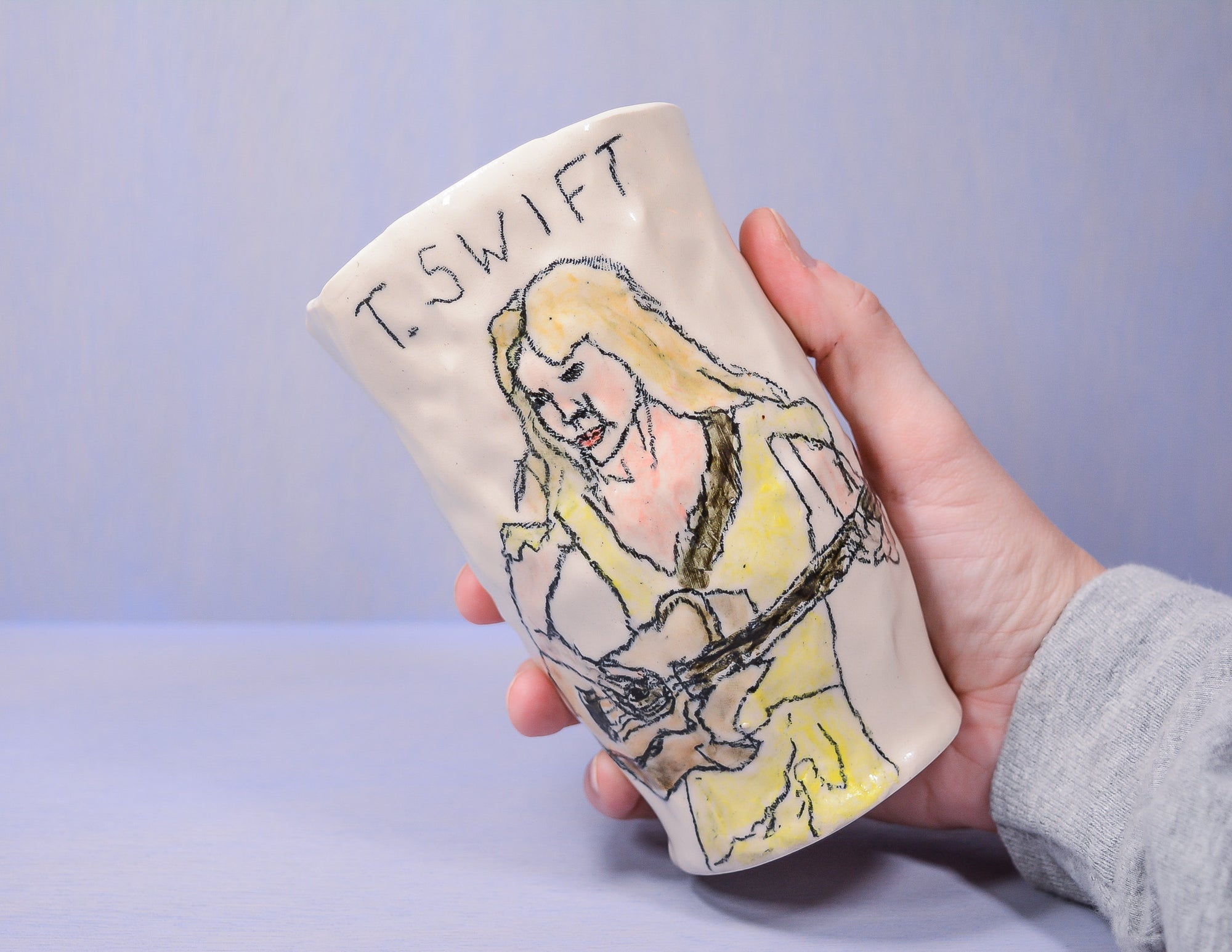 T. Swift Hand Built Vase