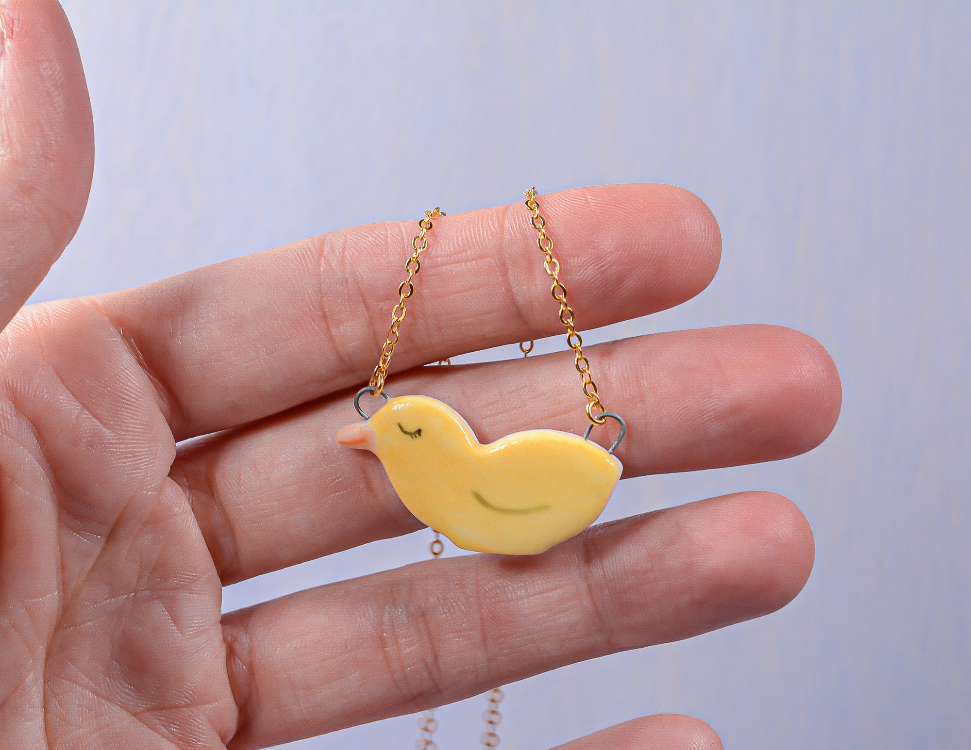 Baby Duckling Necklace