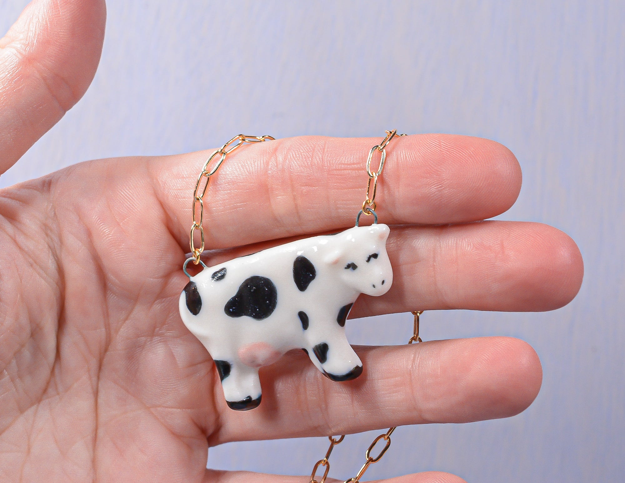 Baby Cow Necklace