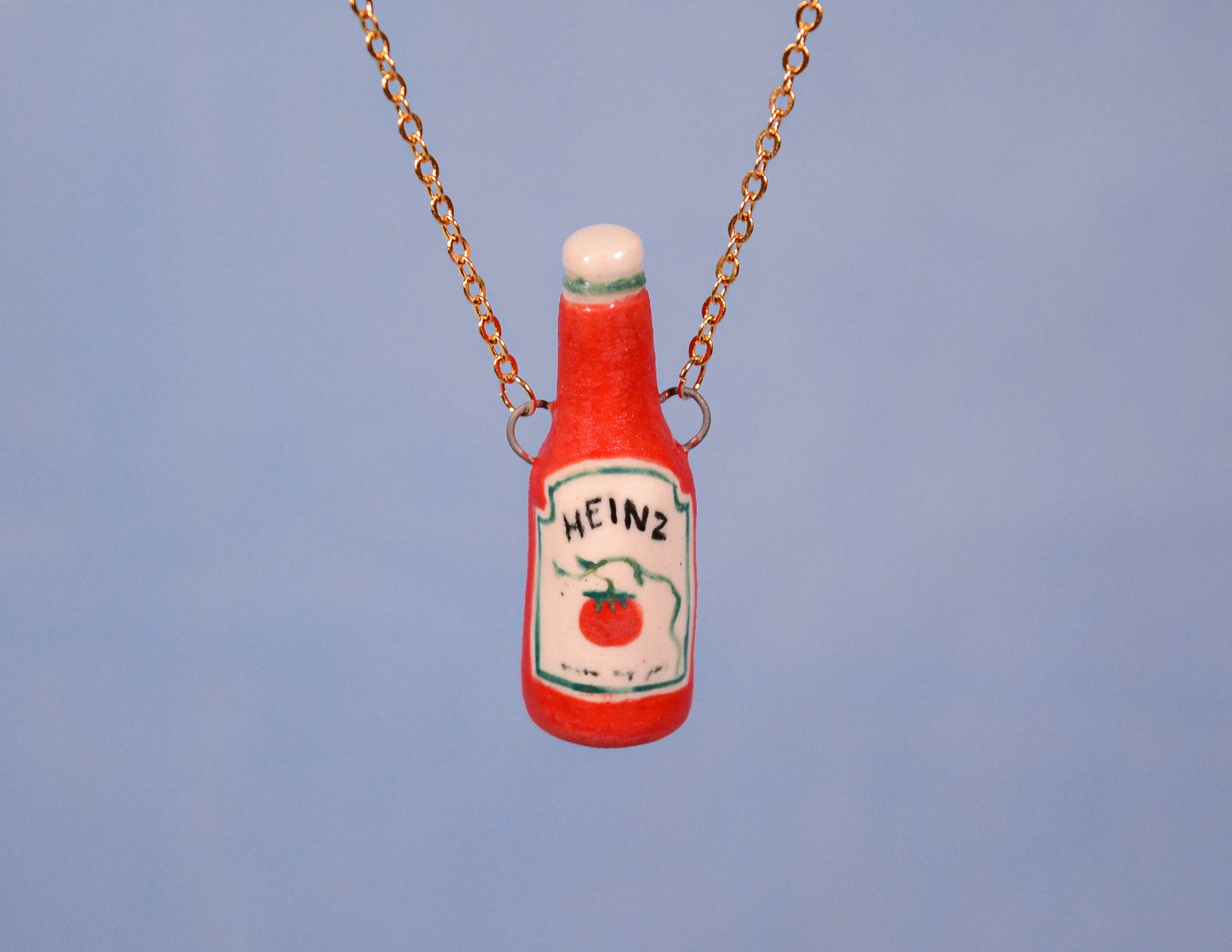 Heinz Ketchup Necklace
