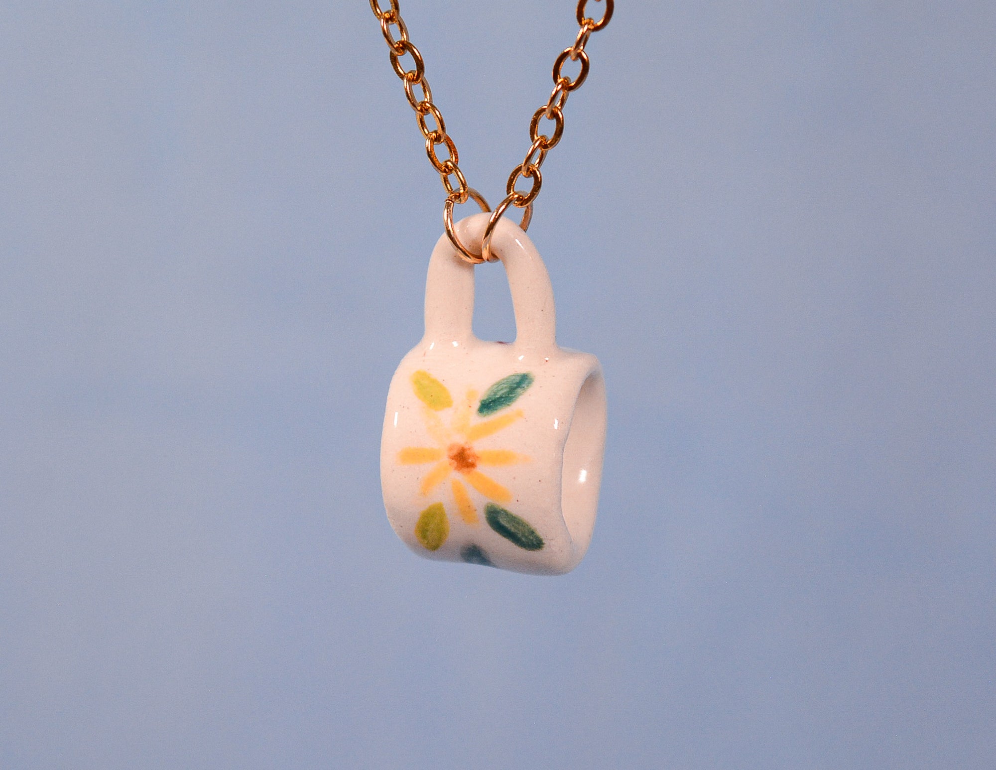 Colorful Daisies Necklace