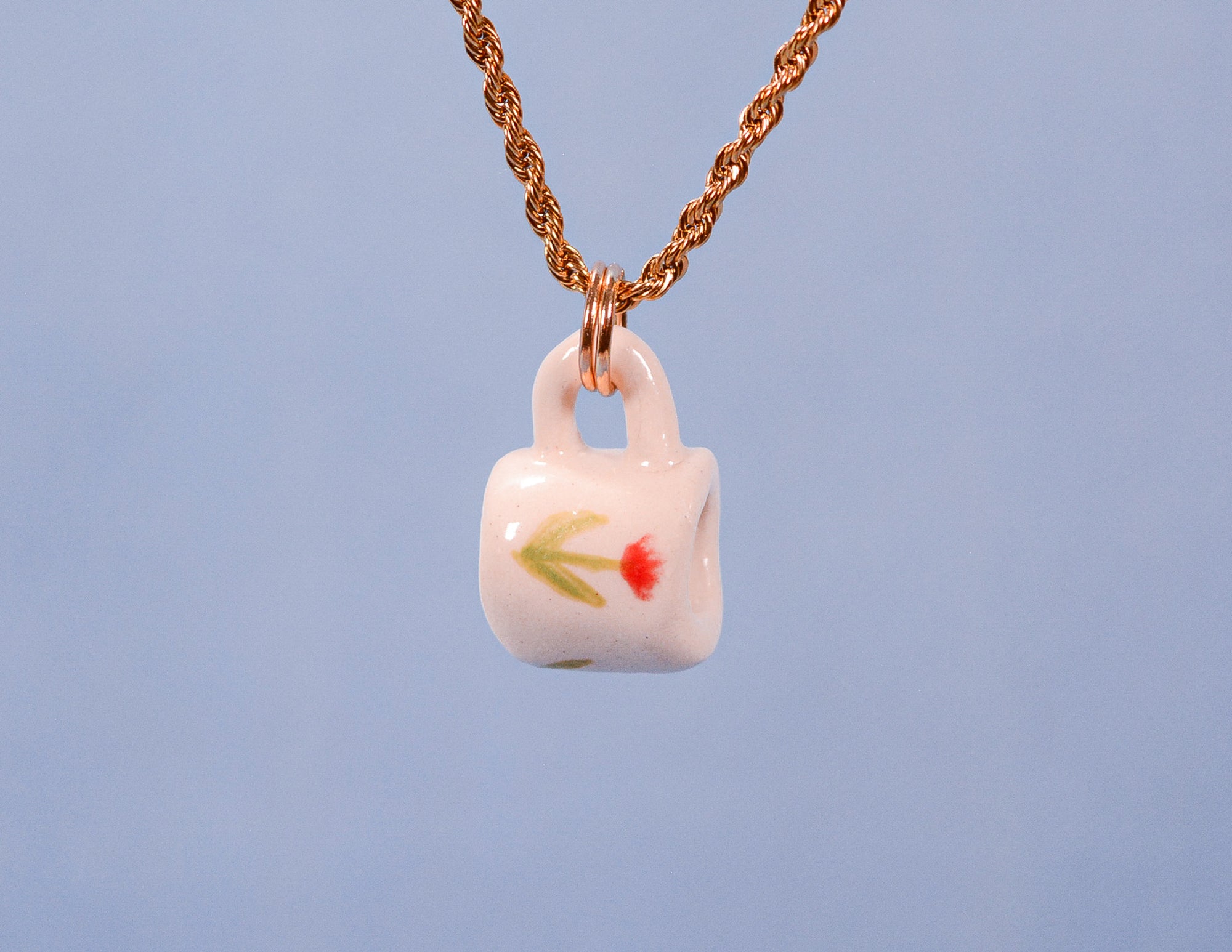 Tulip Mug Necklace