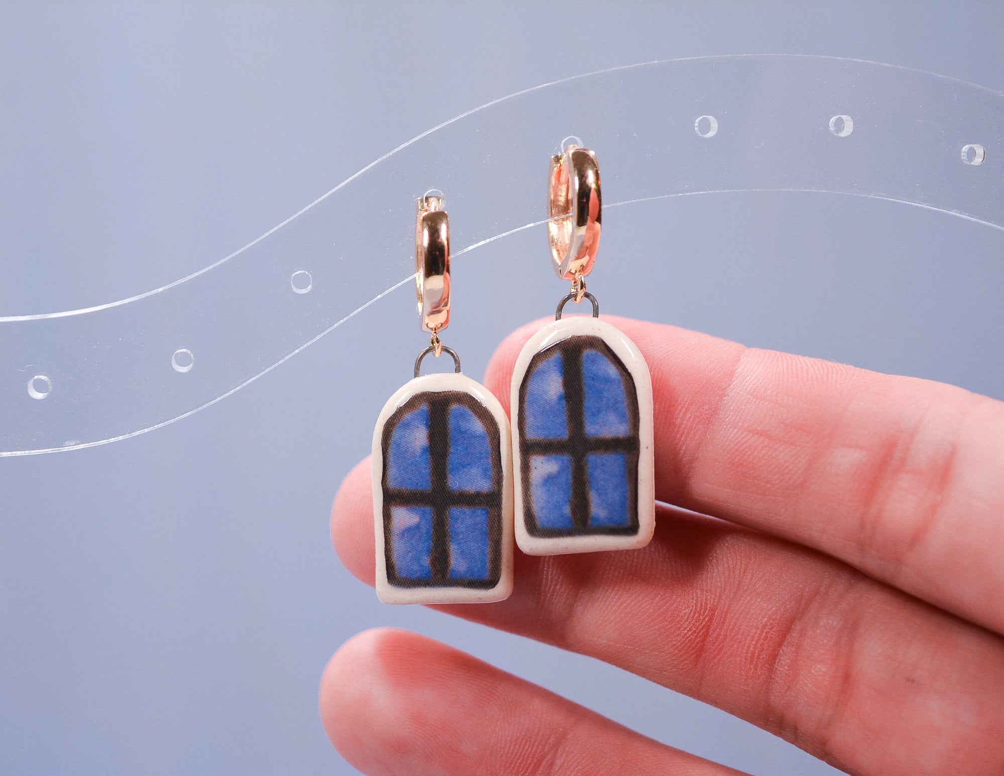 Window Arch Earrings