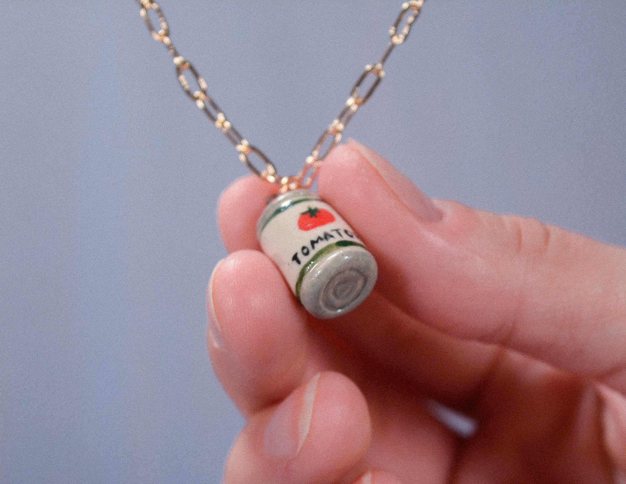 Tomato Can Necklace