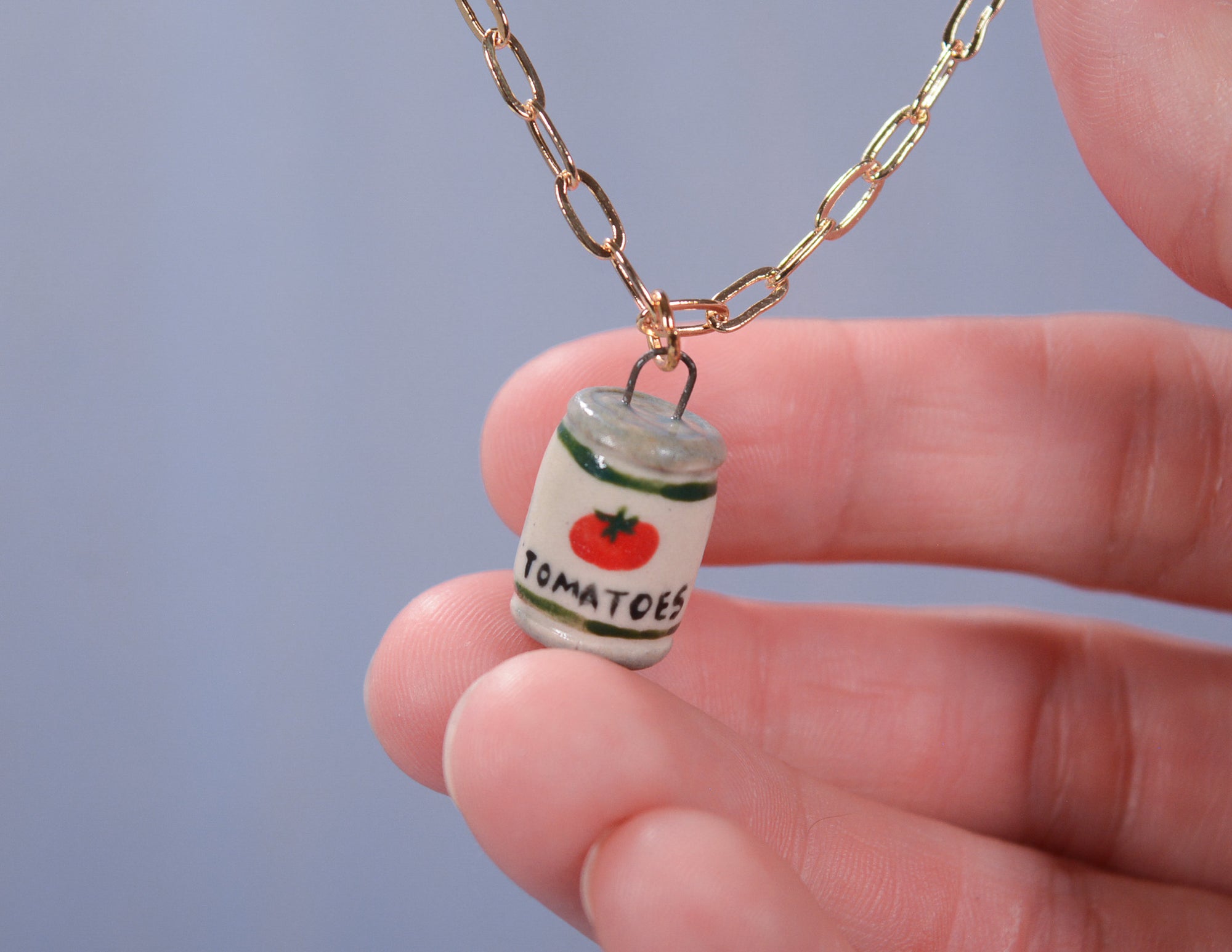Tomato Can Necklace