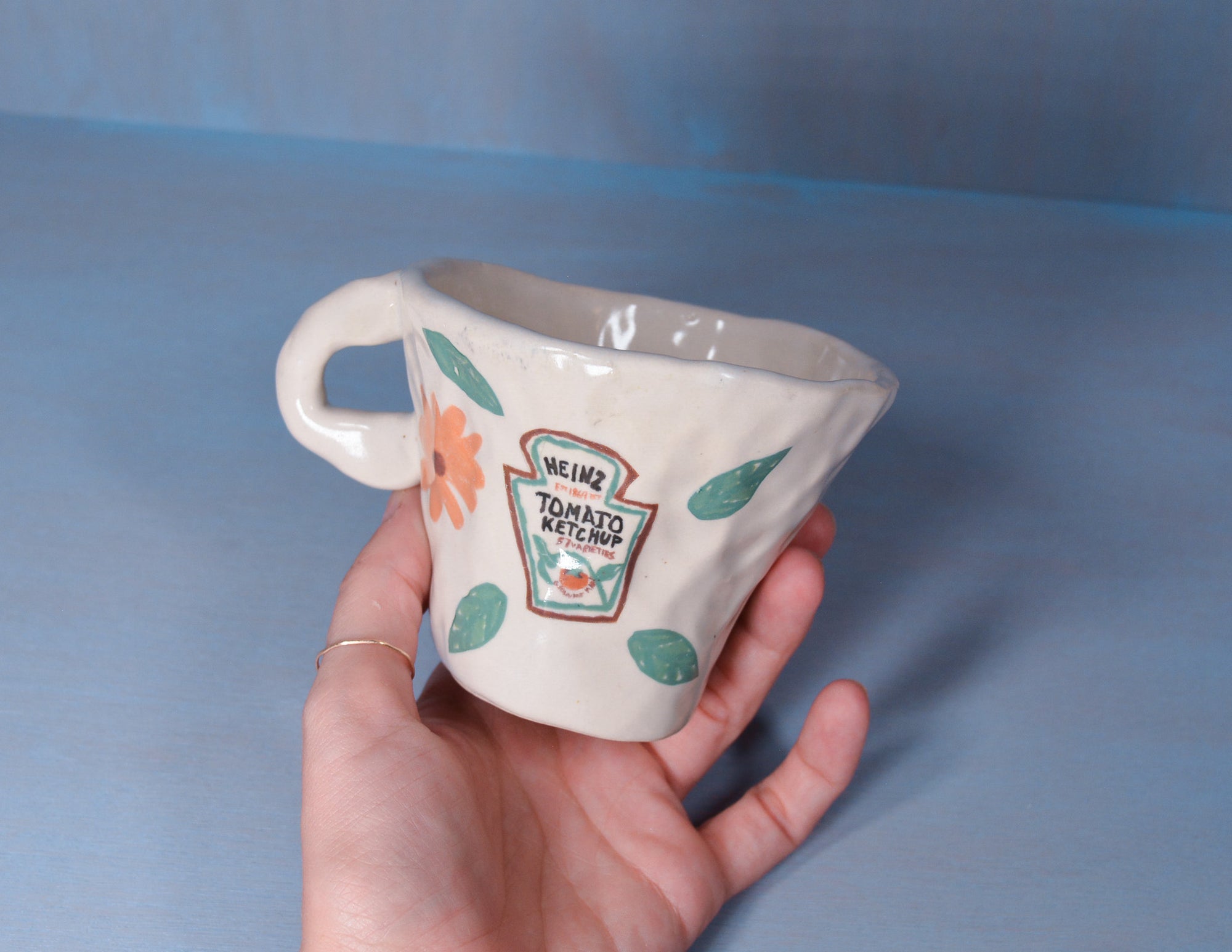 Heinz Pinched Mug