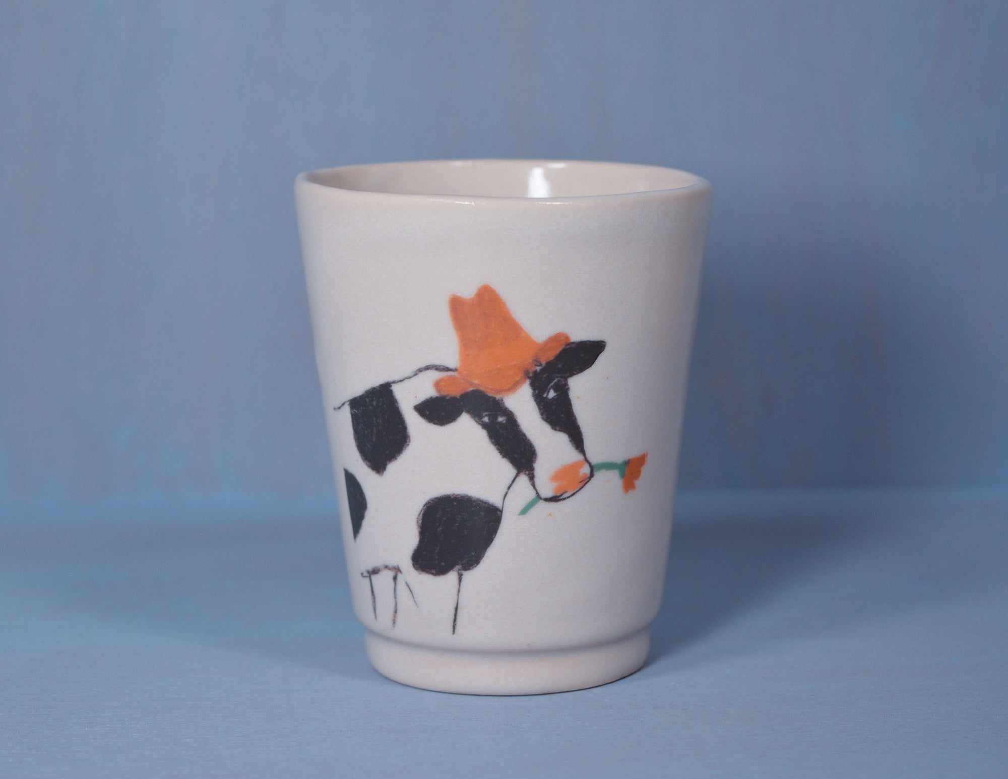 Cow with Tulip  Cup