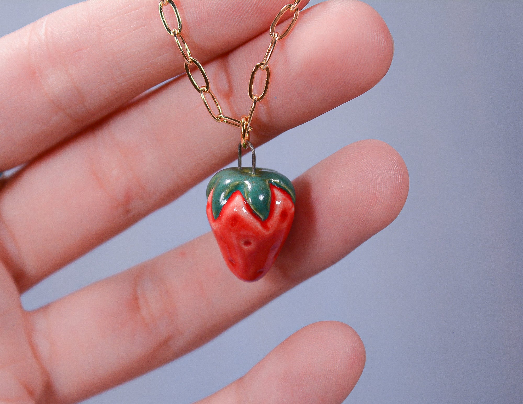 Strawberry Necklace