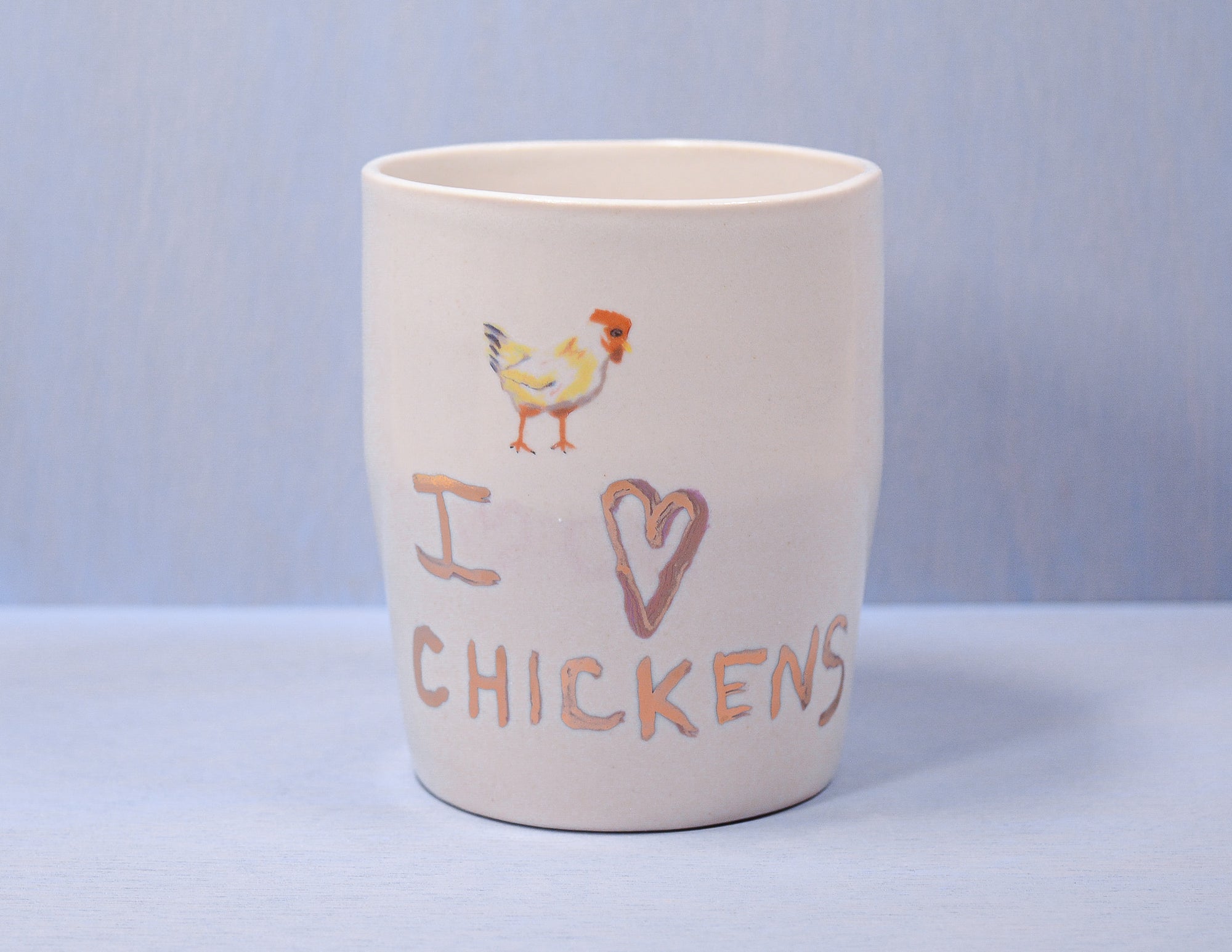 I <3 Chickens Cup