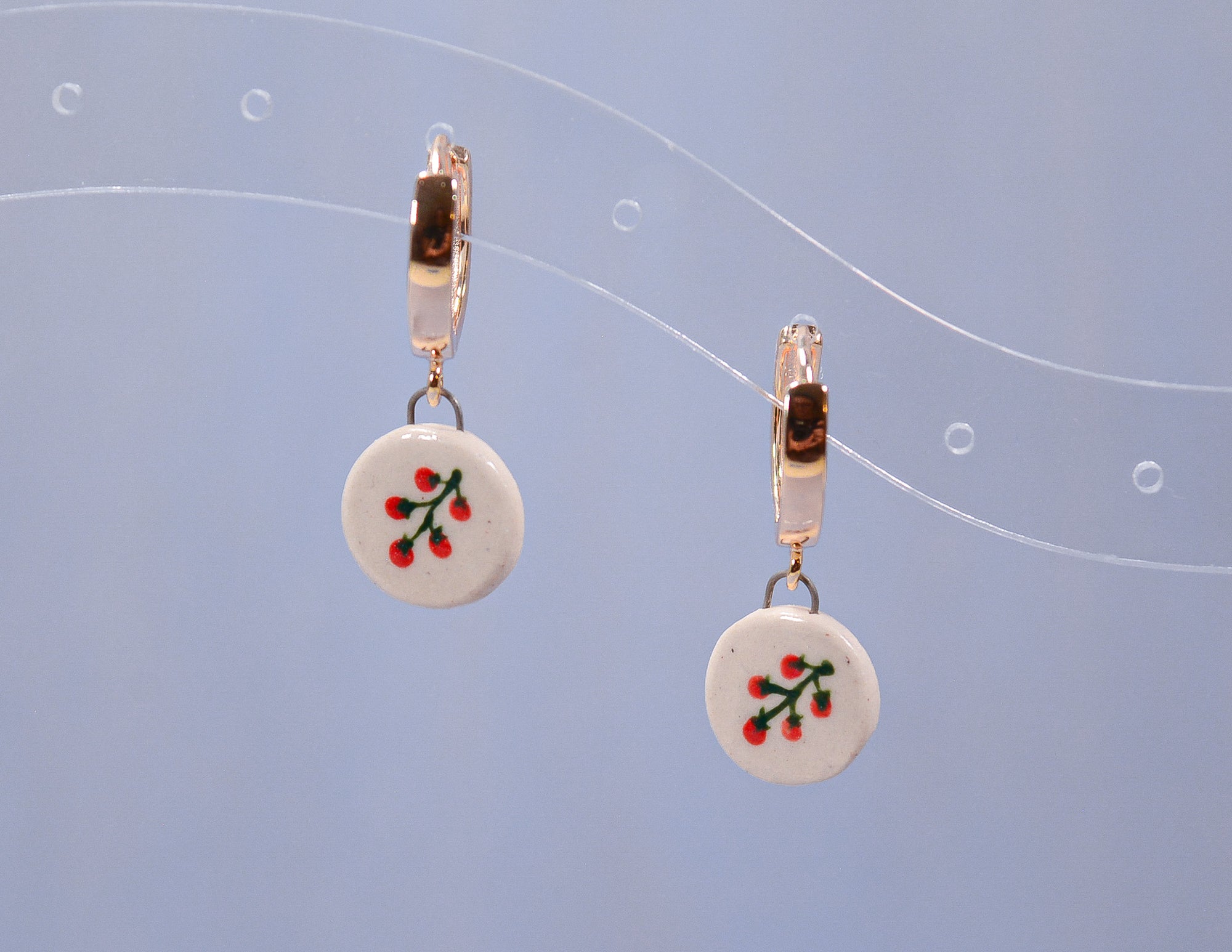 Tomato Vine Earrings