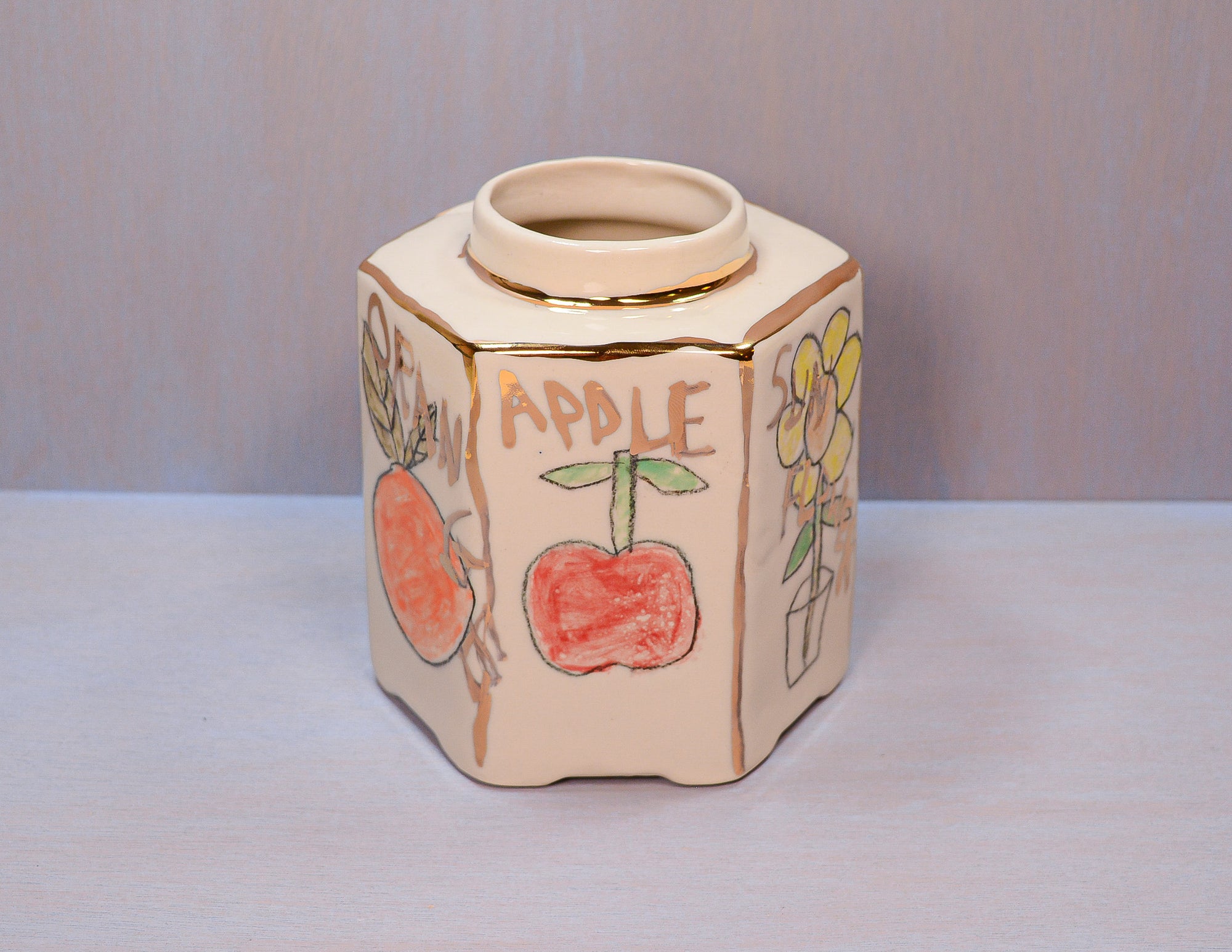 Spring Items Hexagon Vase