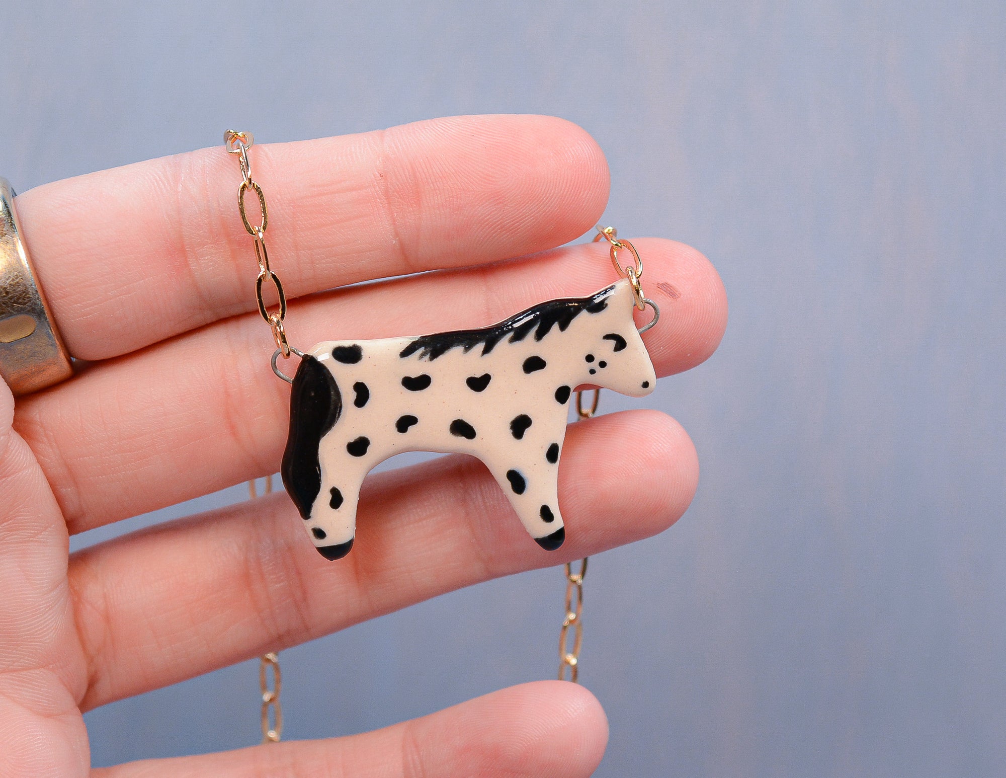 Appaloosa Horse Necklace