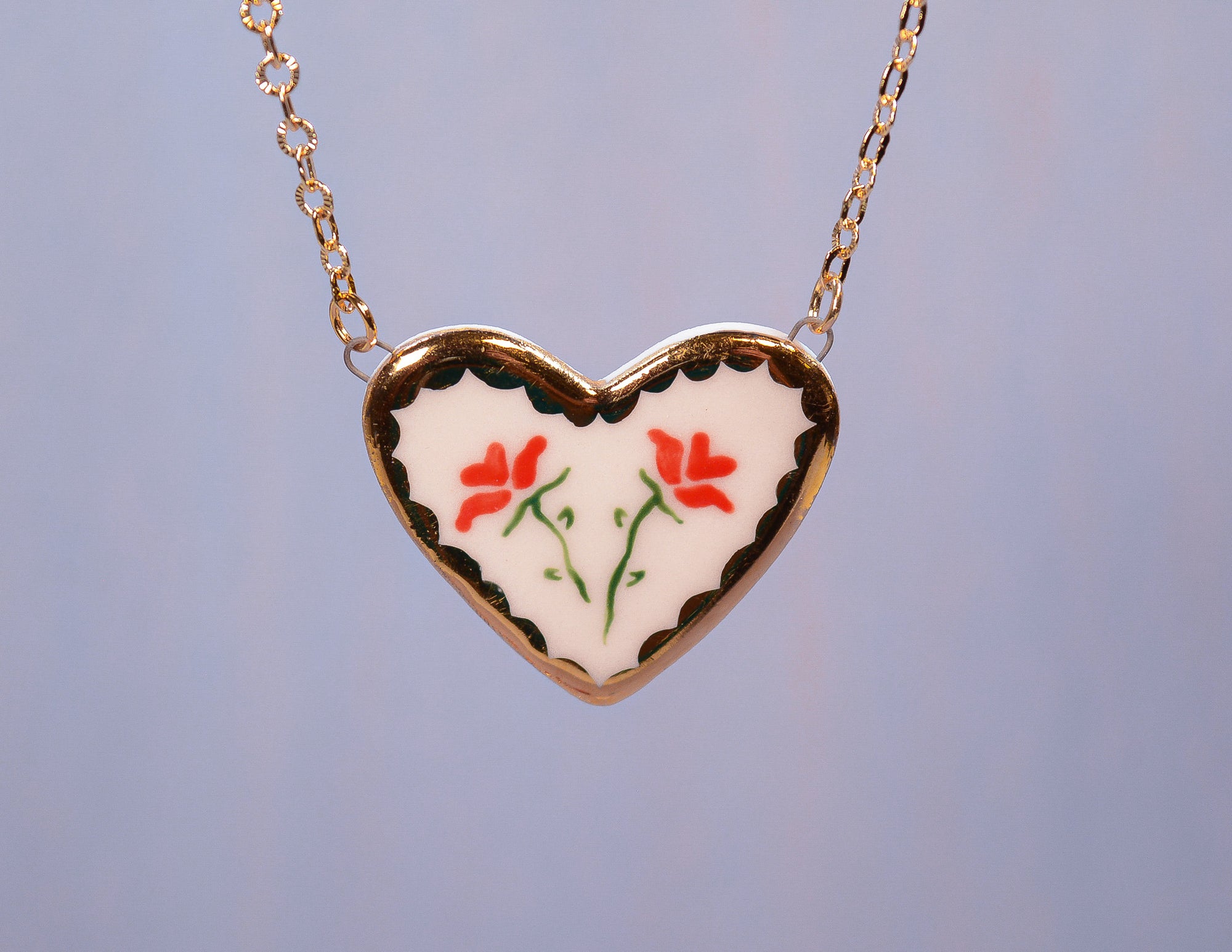 Golden Heart Necklace