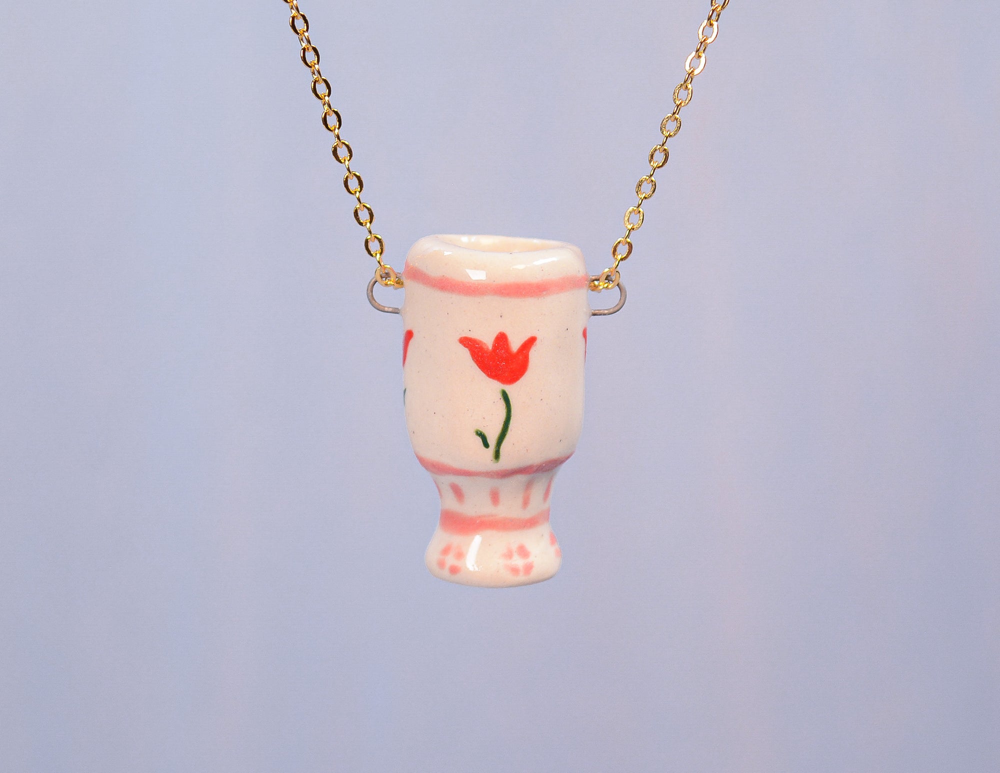 Tulip Krater Necklace