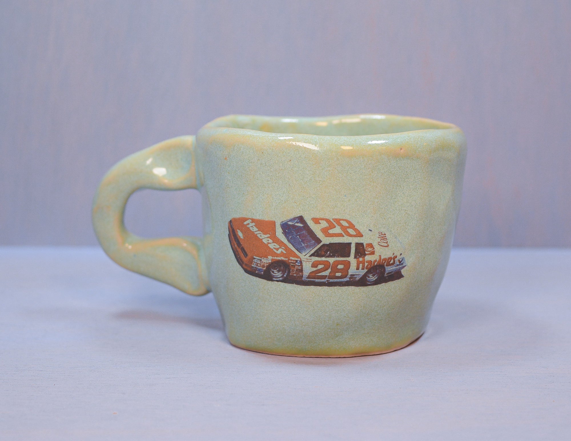 Nascar Hand Built Mug