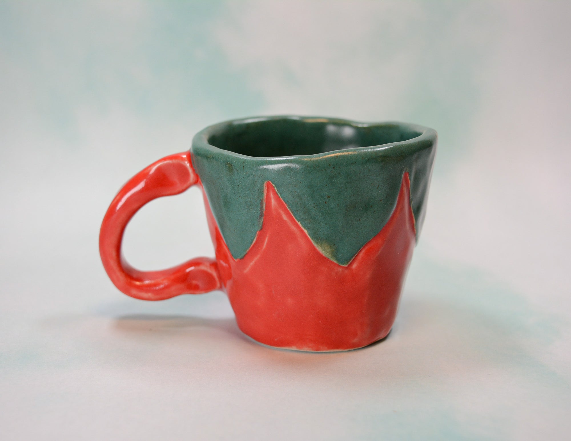 Tomato Pinched Cup