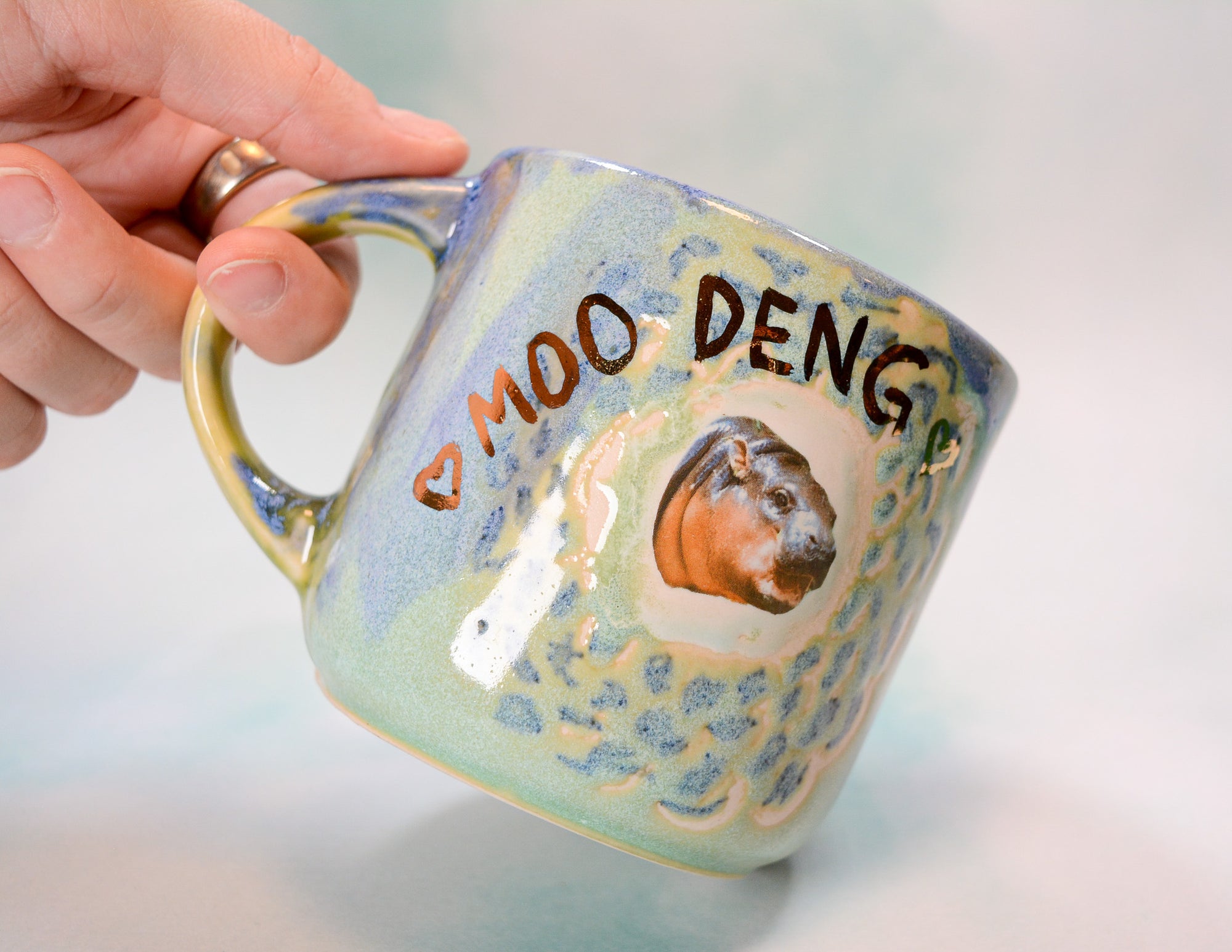 Moo Deng Mug