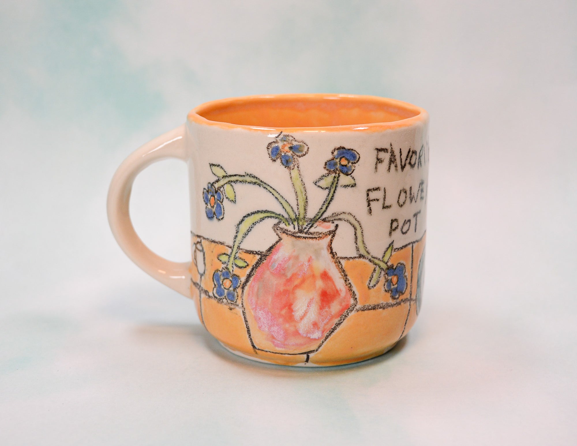 Favorite Flower Pot Mug