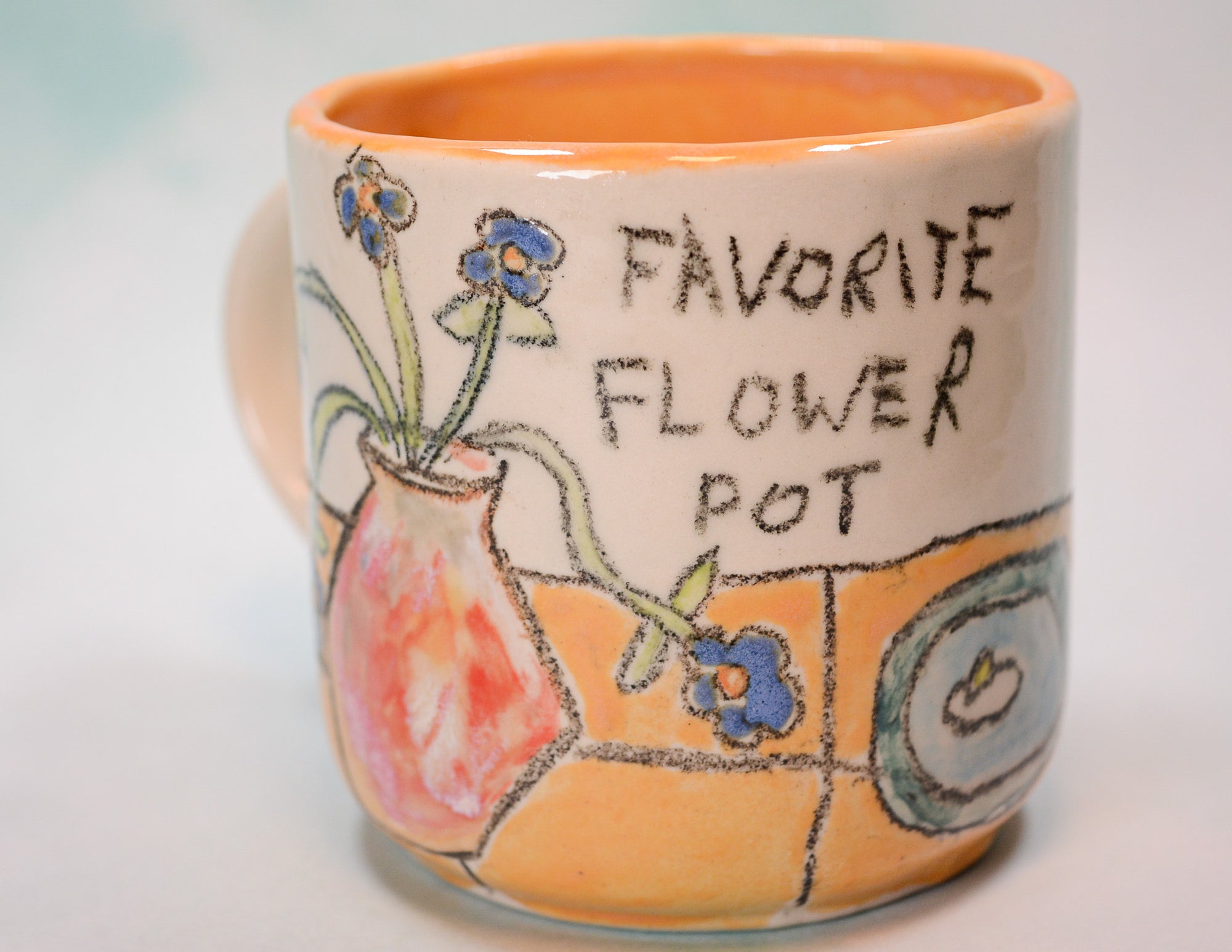 Favorite Flower Pot Mug