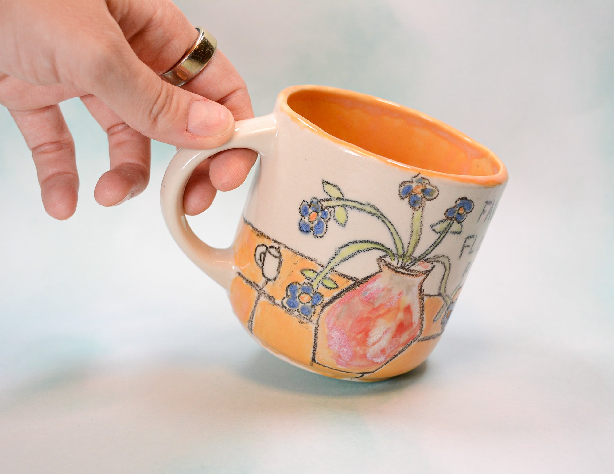 Favorite Flower Pot Mug