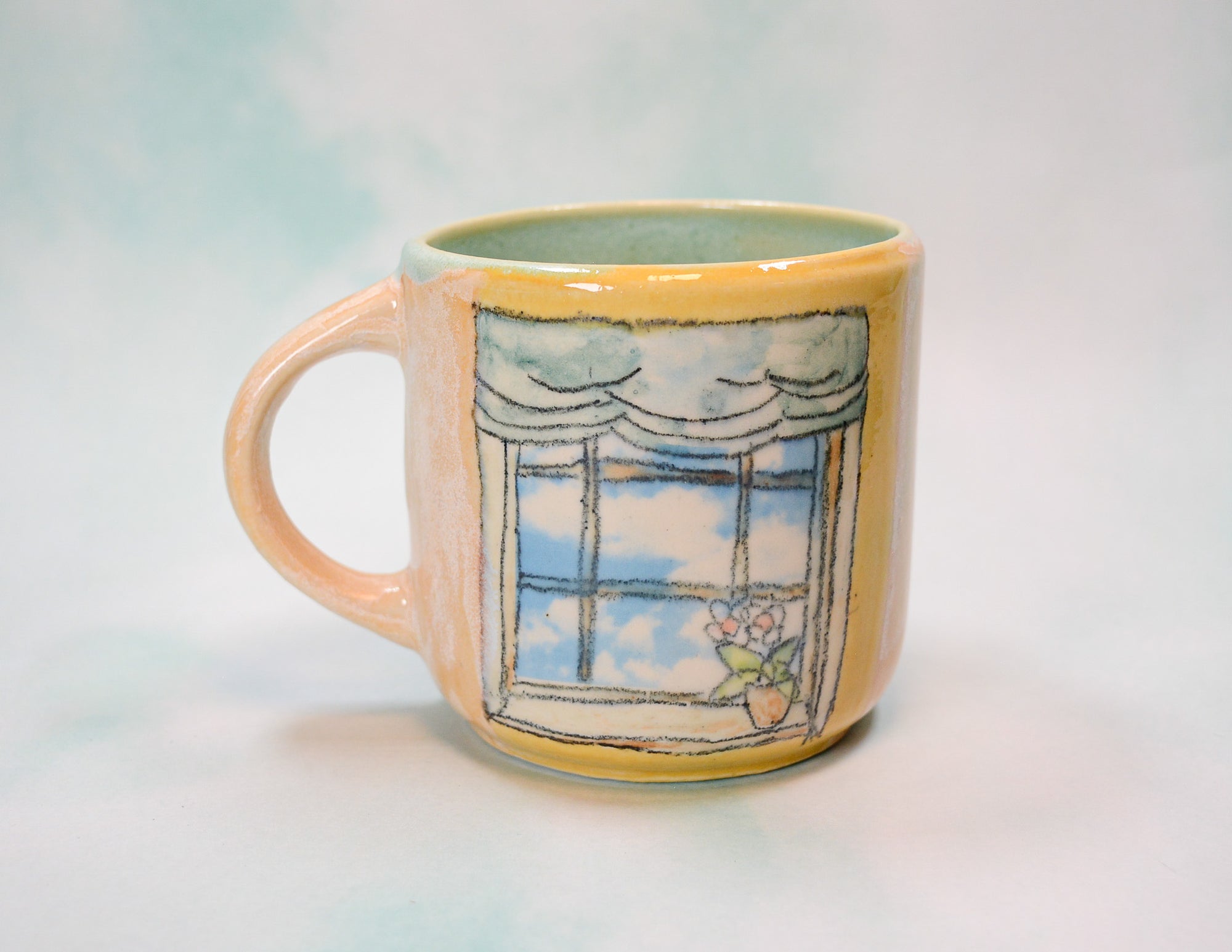 Cloudy Window Mug