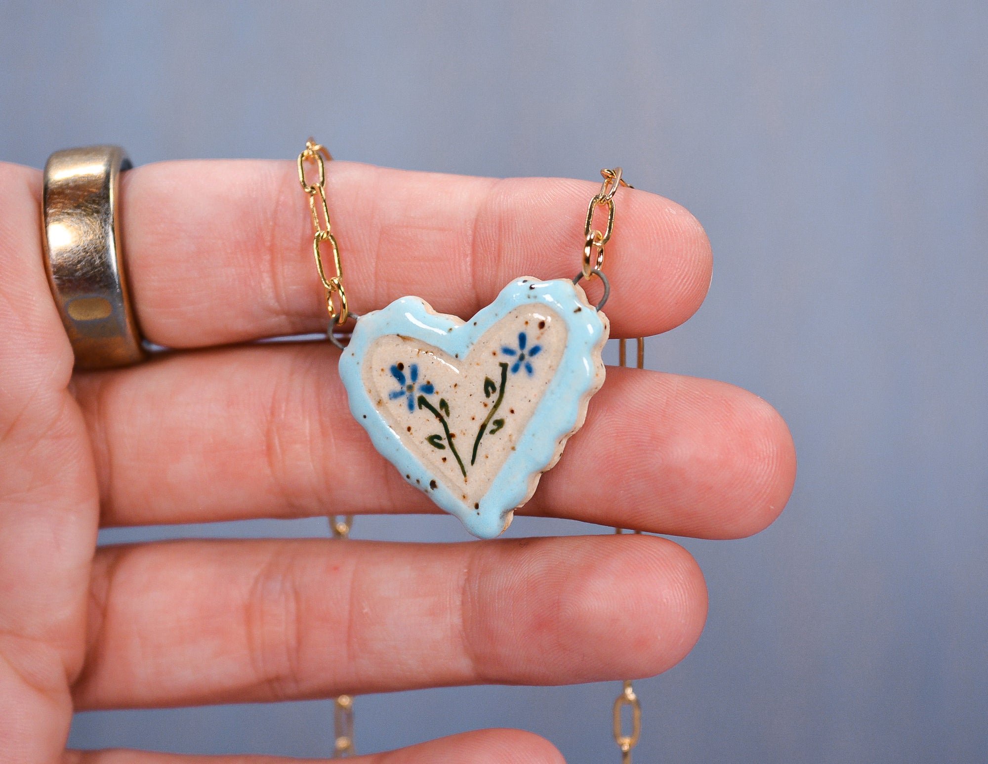 Daisy Doily Necklace