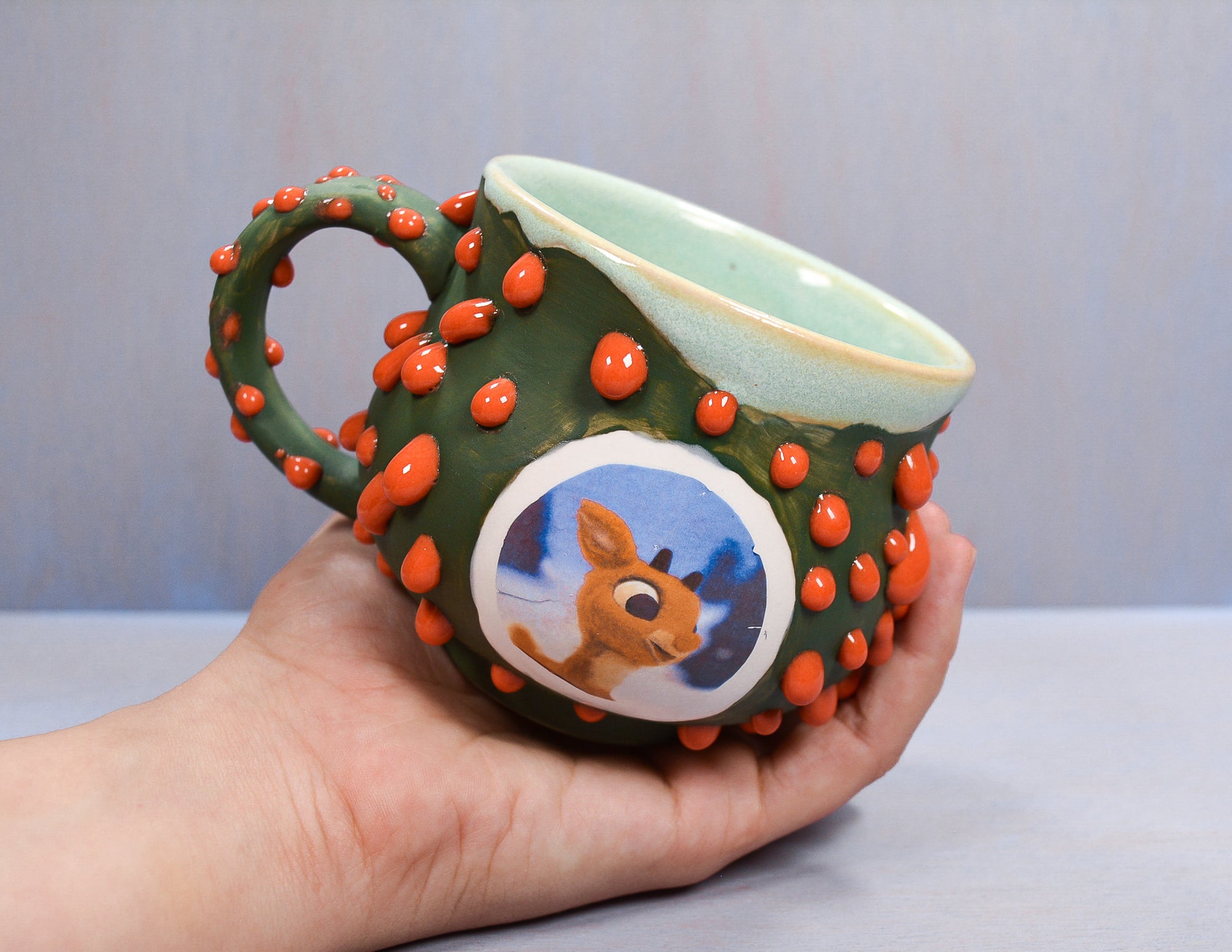 Reindeer Gloopy Mug