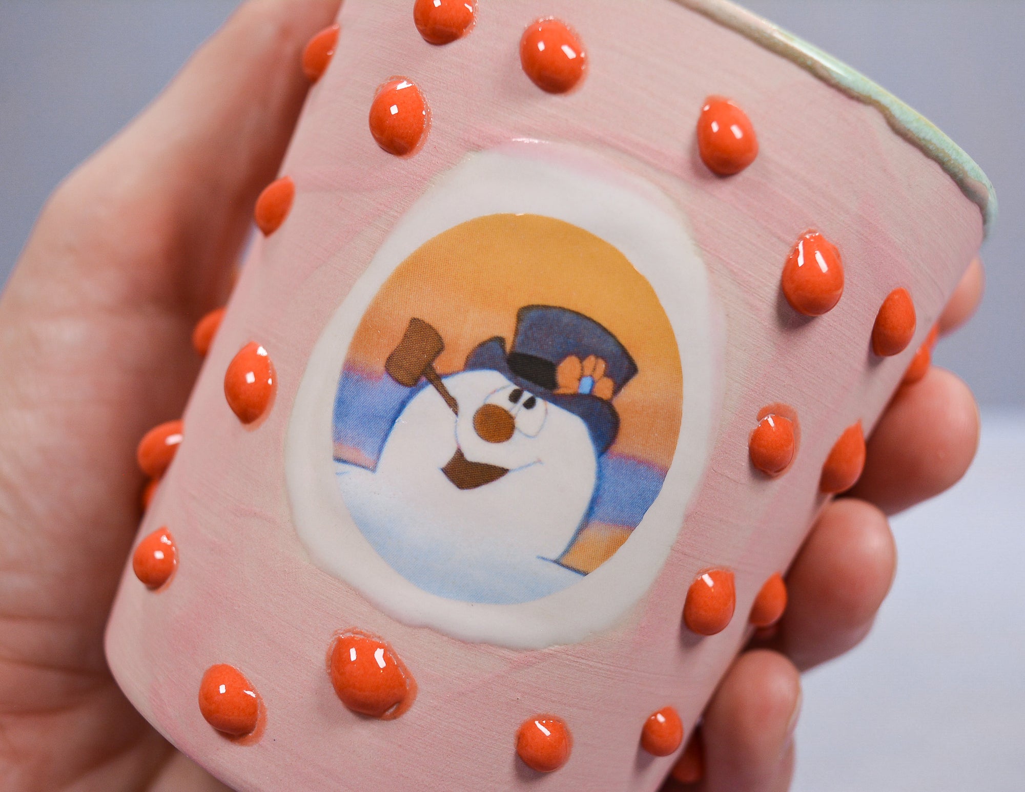 Snowman Gloopy Cup