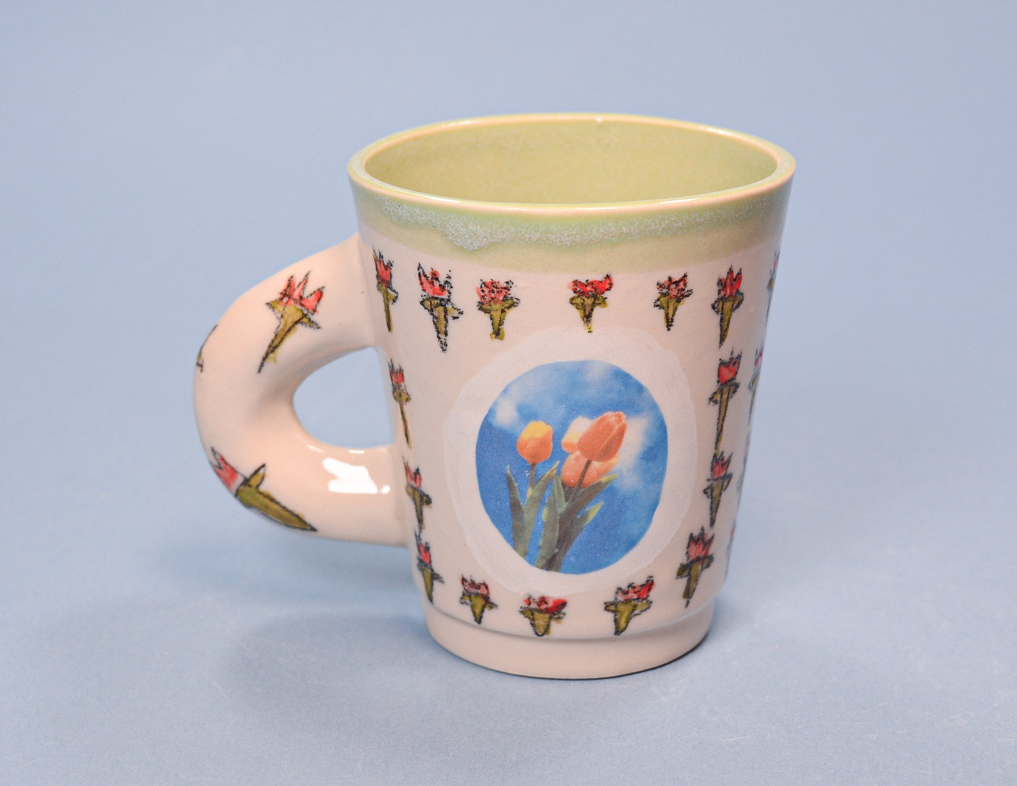 Covered in Tulips Mug