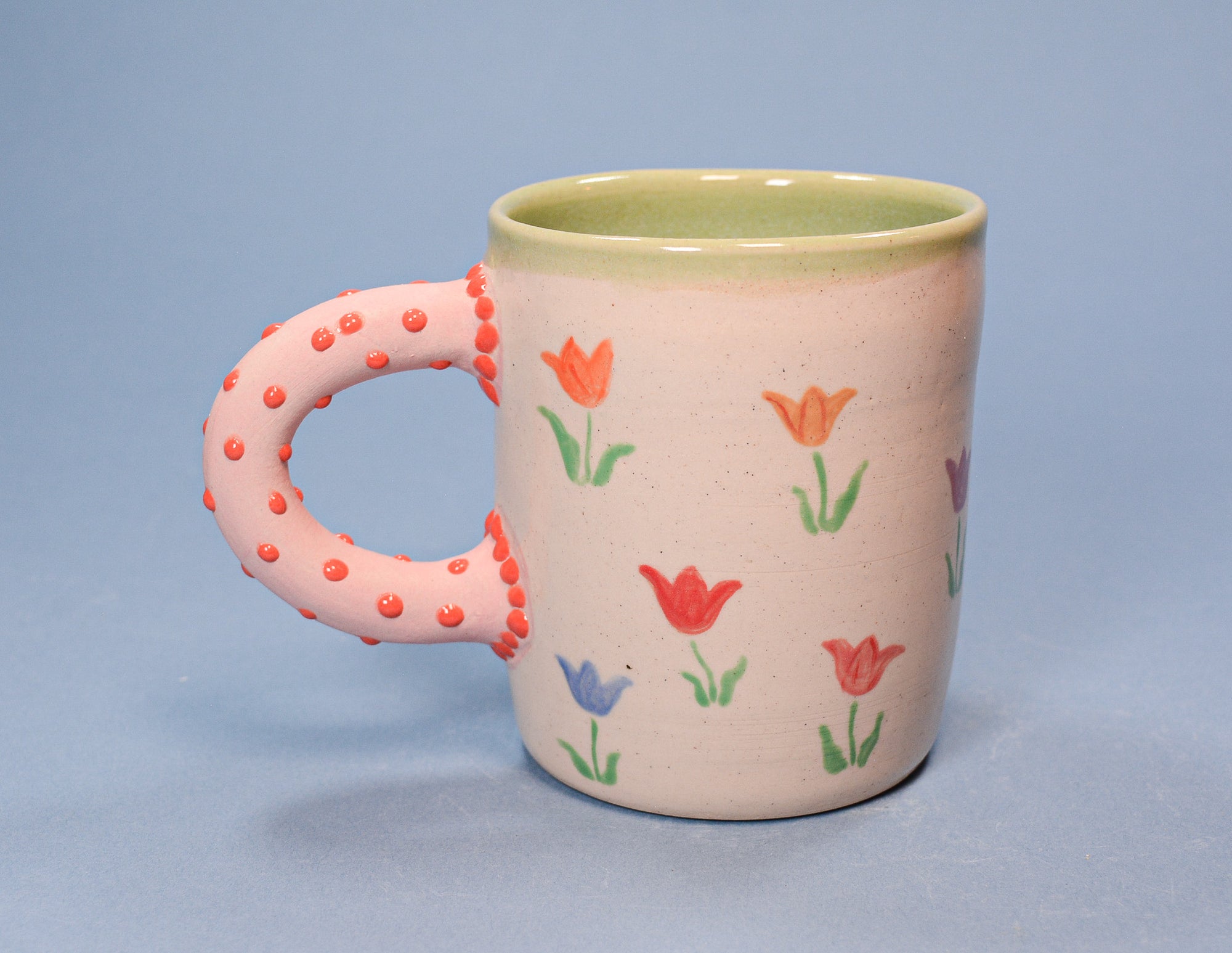 Pastel Tulips Mug