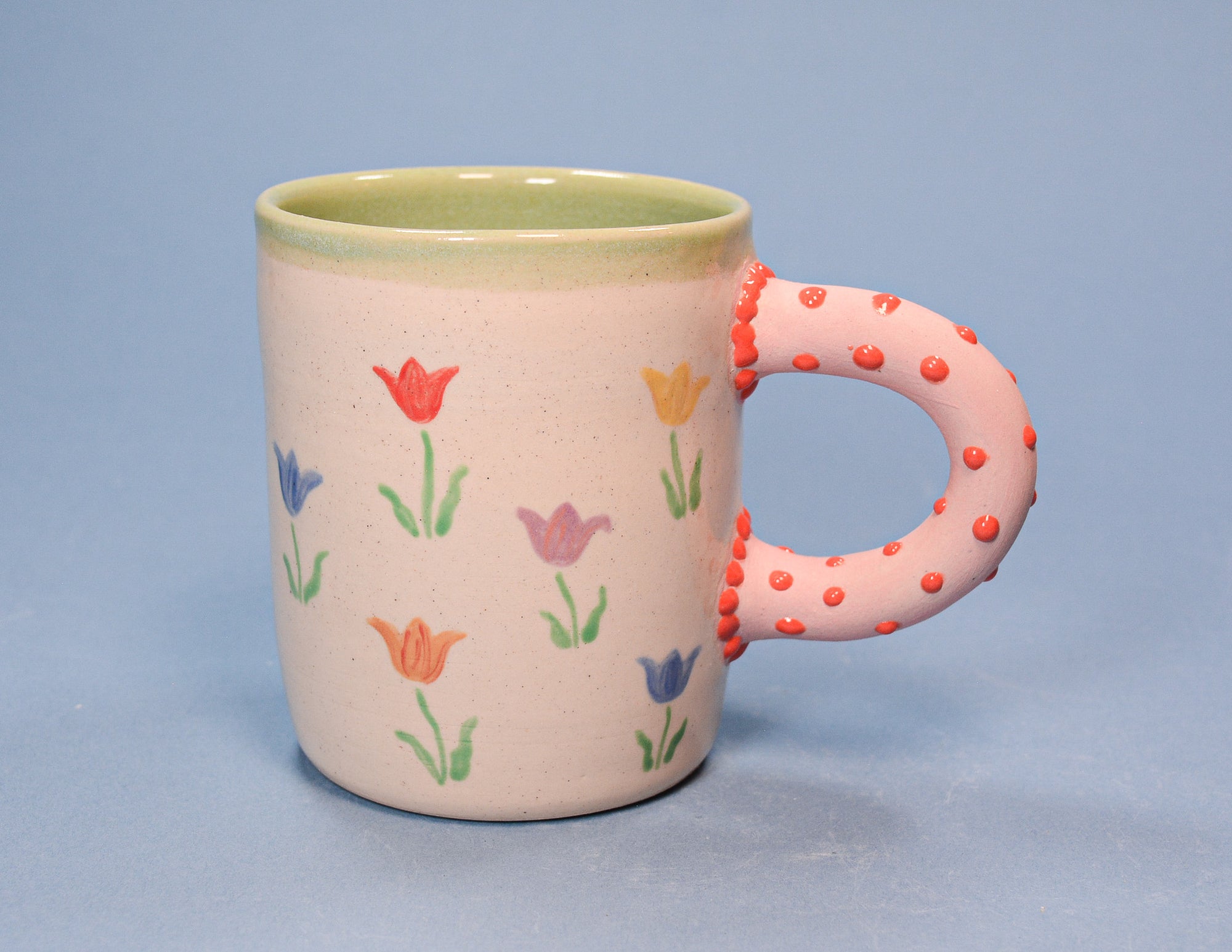 Pastel Tulips Mug