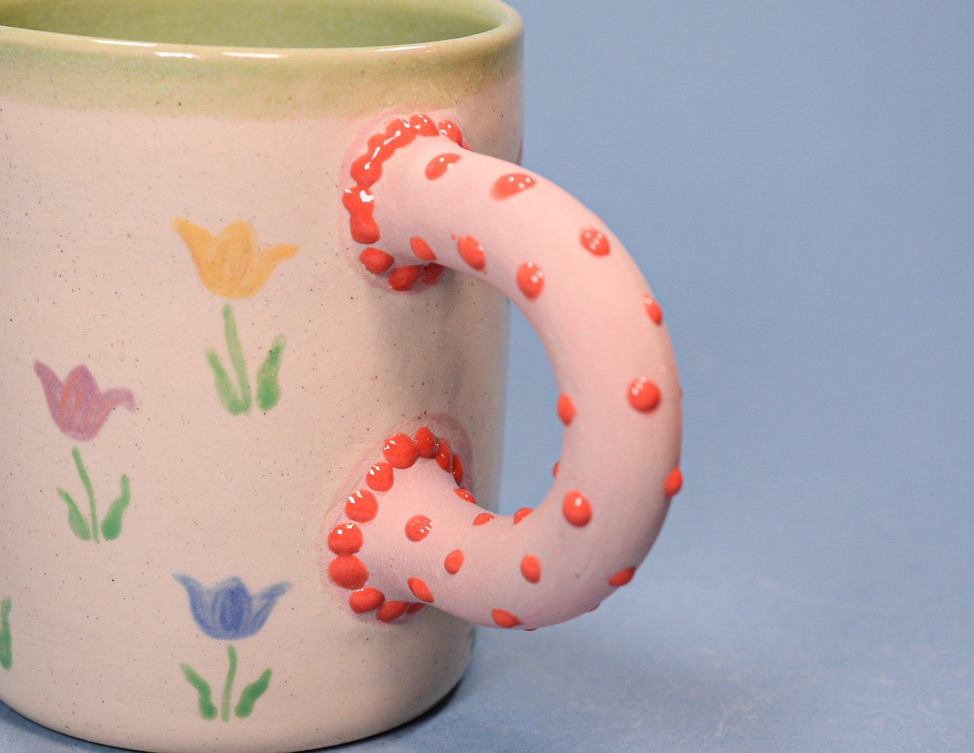 Pastel Tulips Mug