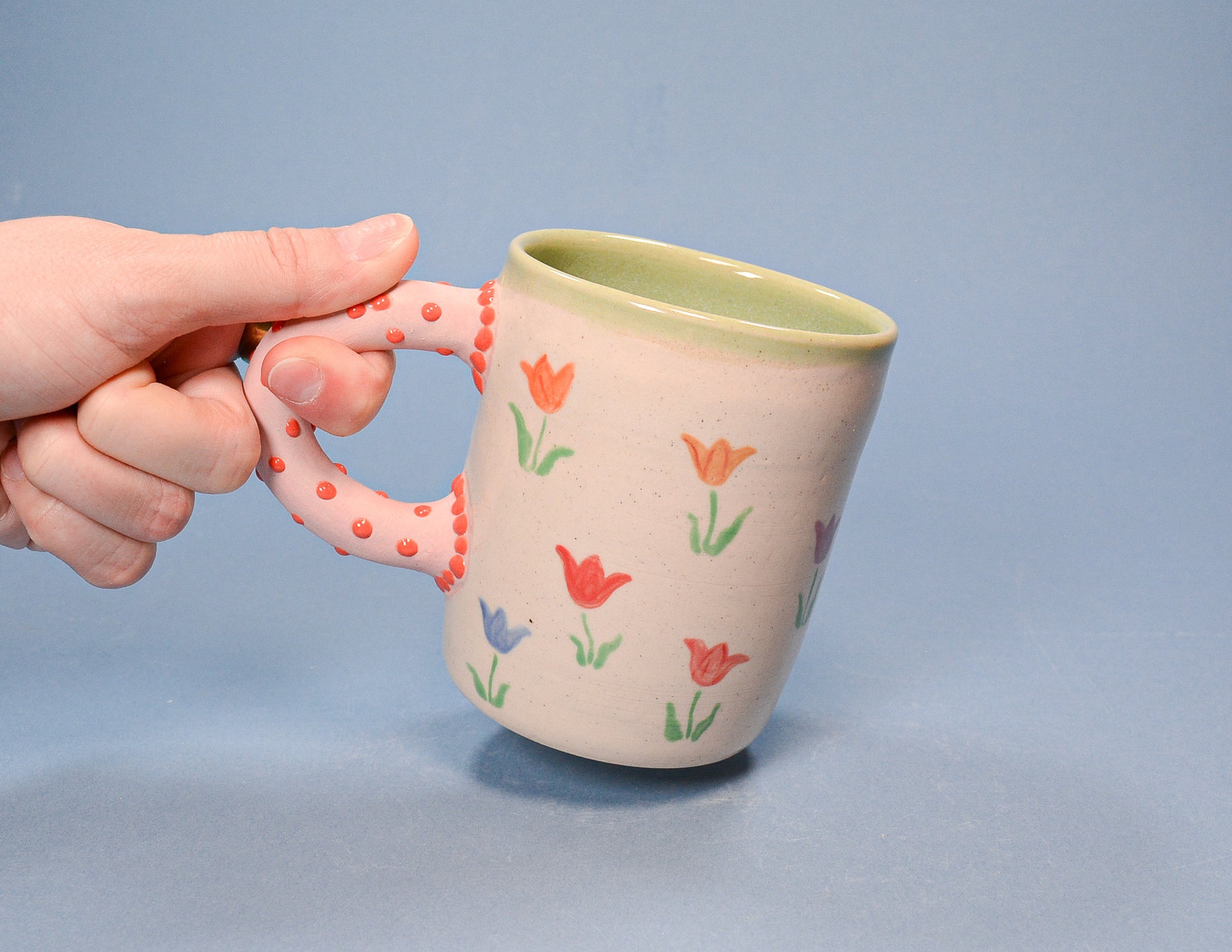 Pastel Tulips Mug