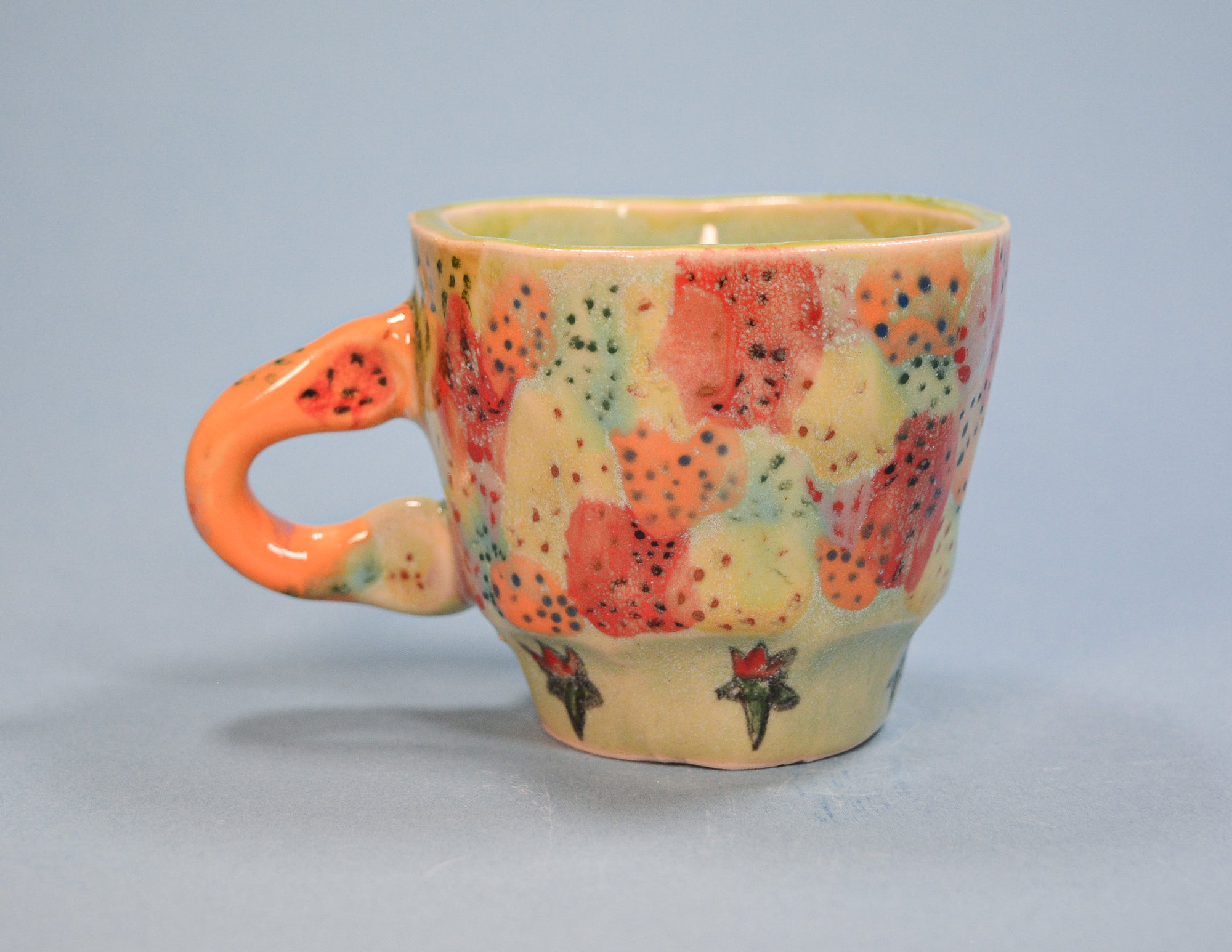 Dots Hand Built Cup