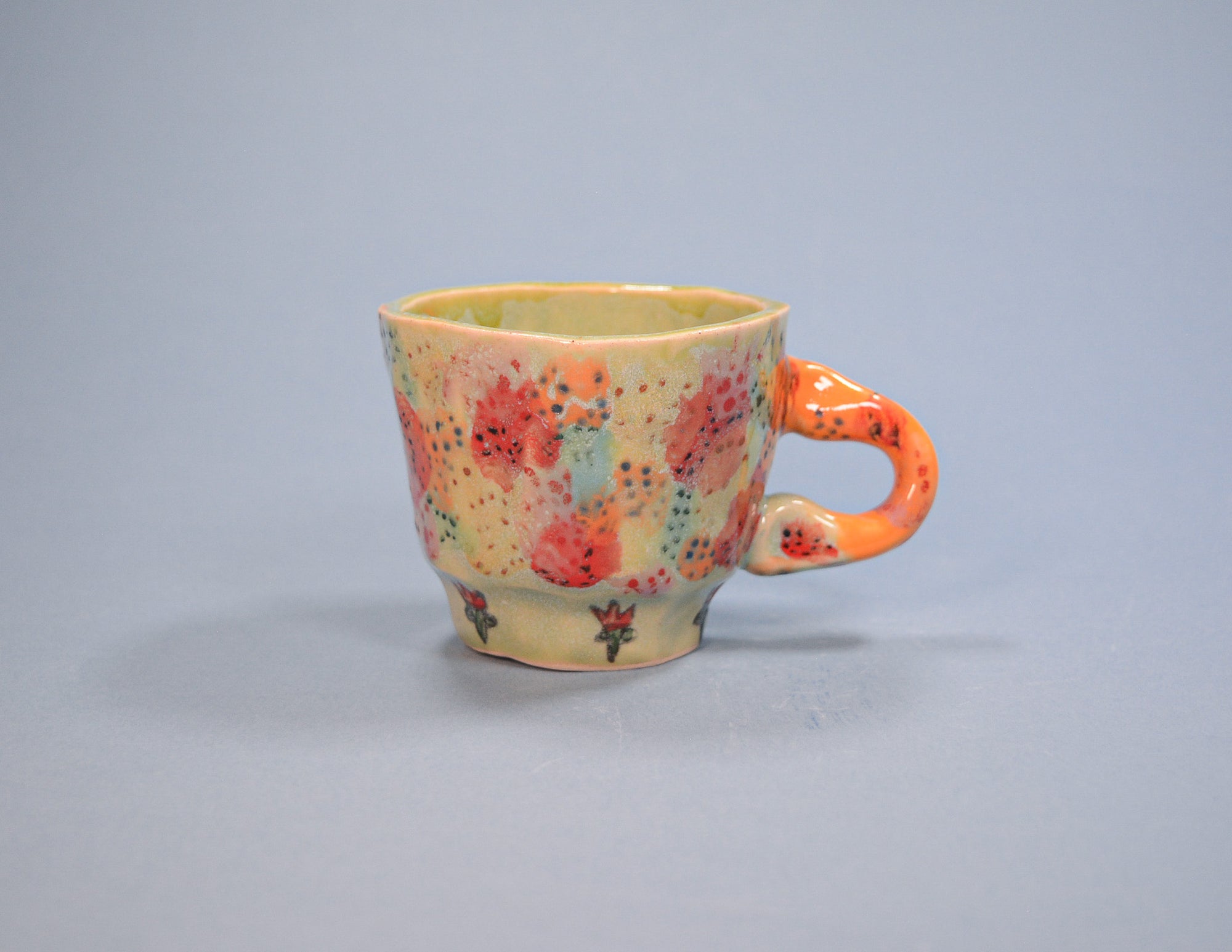 Dots Hand Built Cup