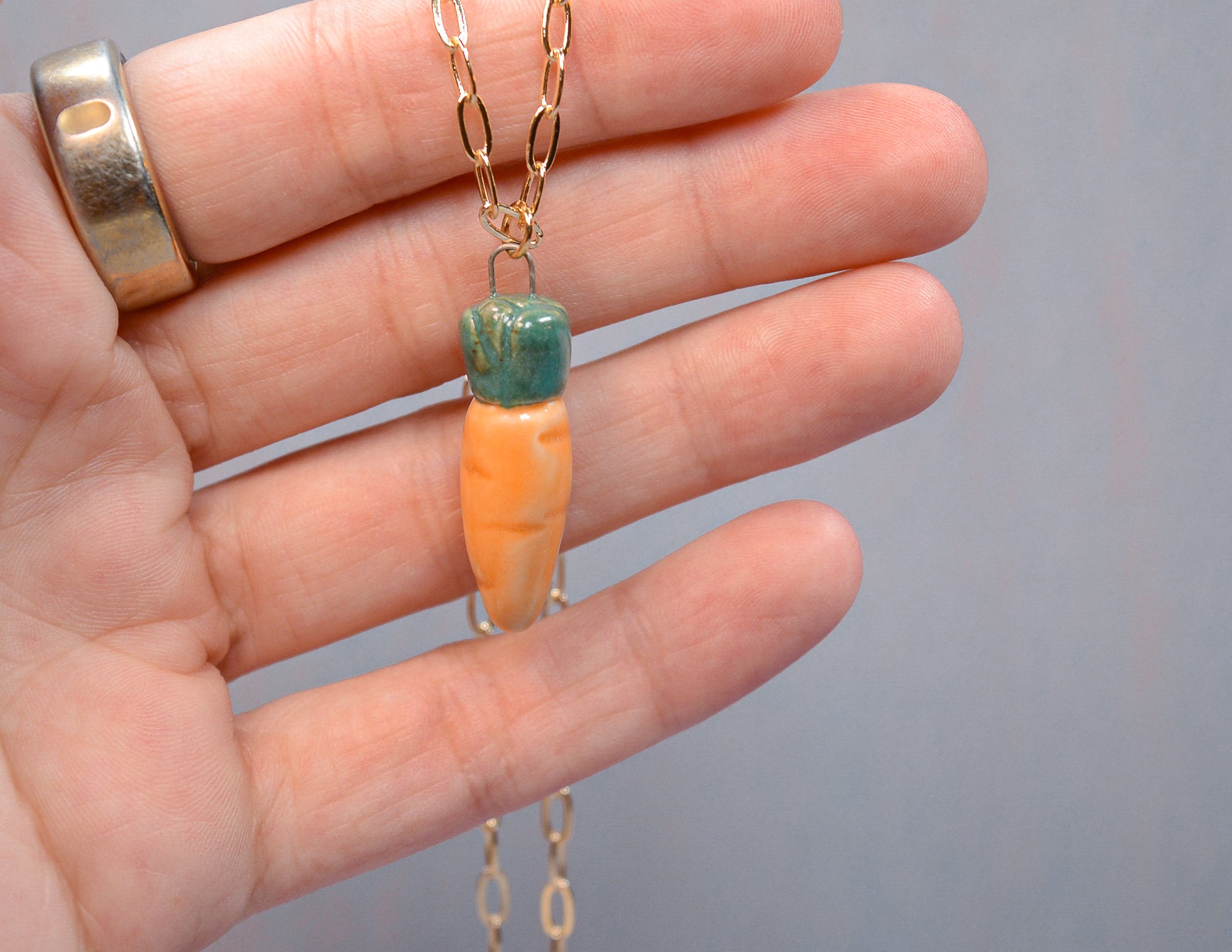 Carrot Necklace