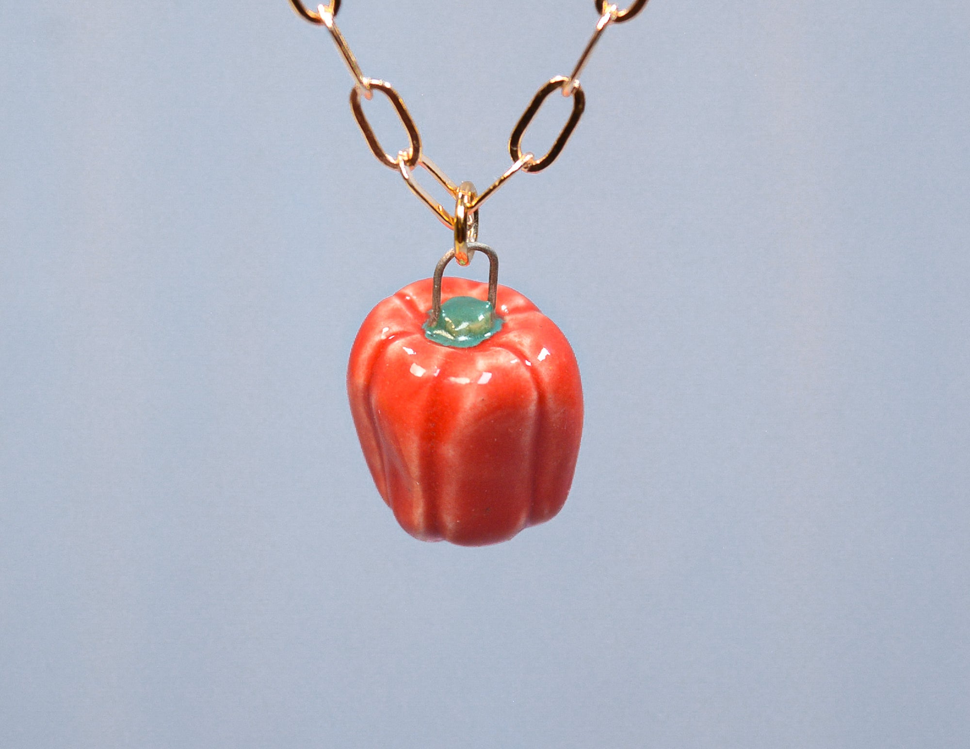 Red Bell Pepper Necklace