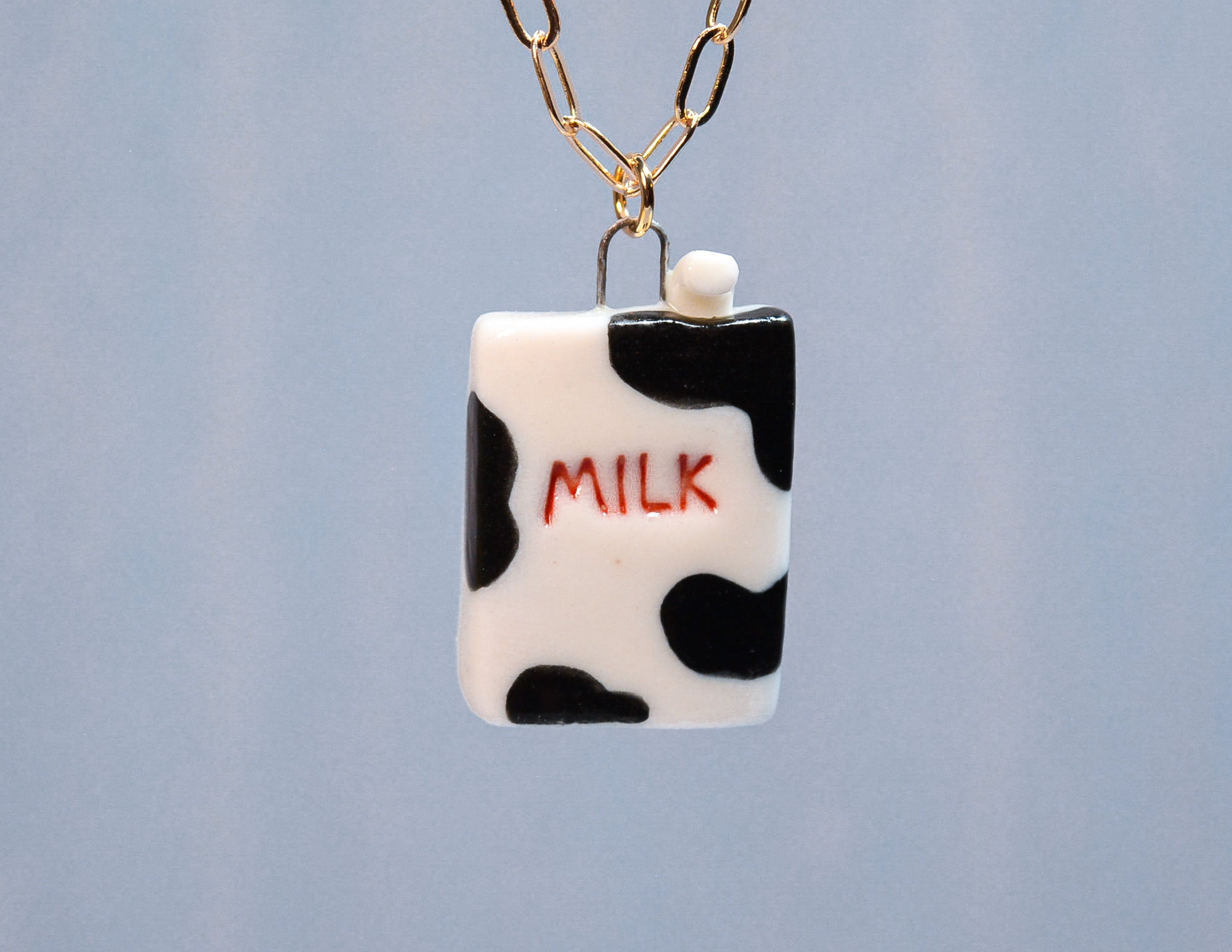 Milk Box Necklace