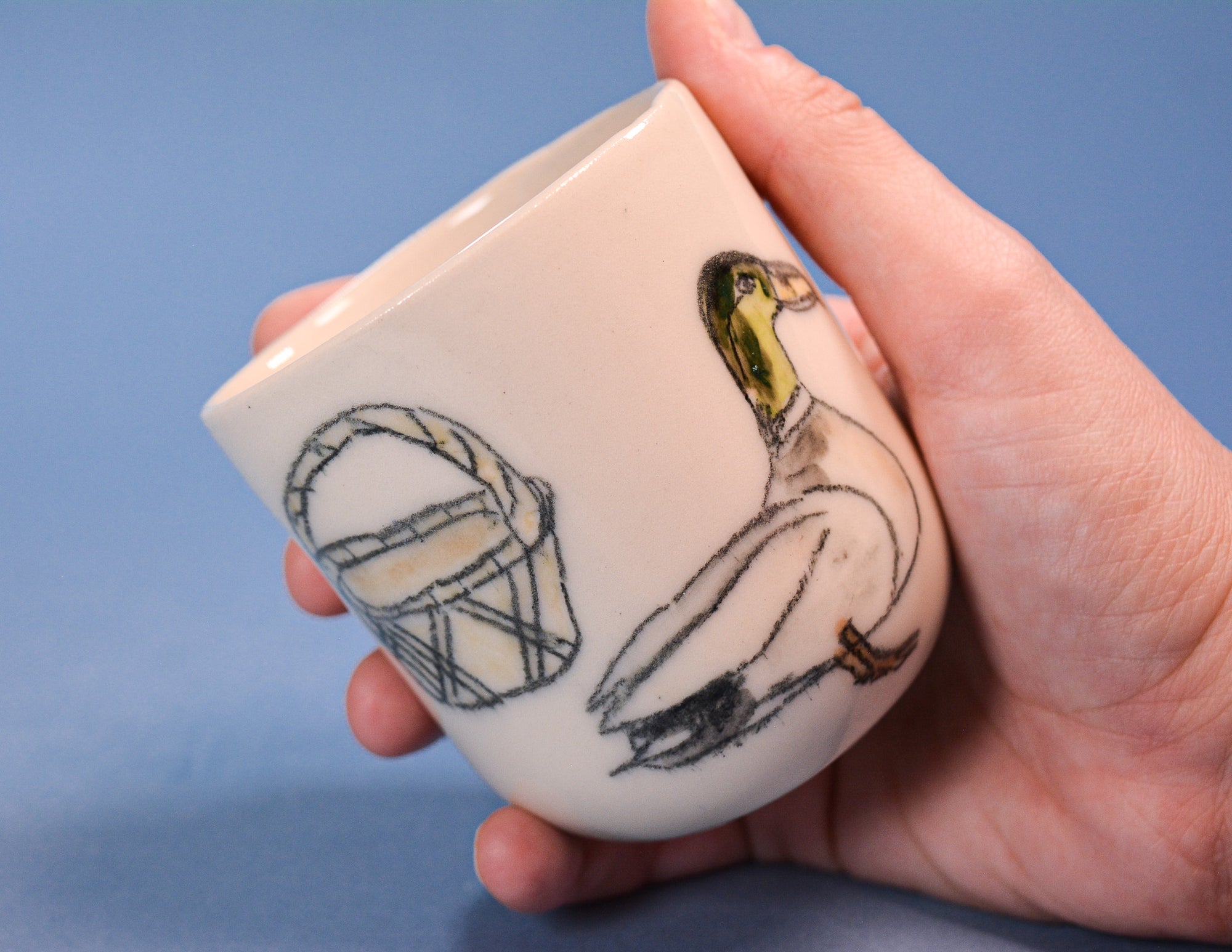 The Duck and Basket Cup